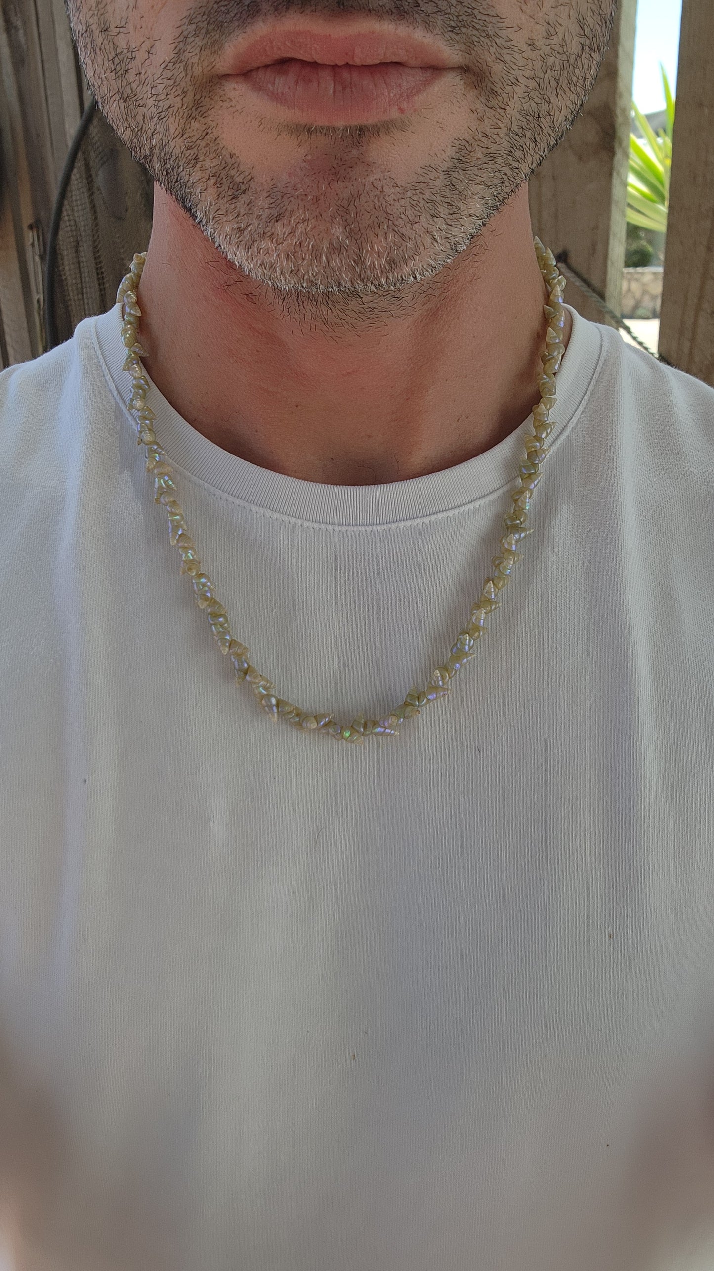 RARE!!This antique extra-length Aboriginal Tasmanian Maireener shell necklace is a remarkable and historically significant piece of cultural heritage.