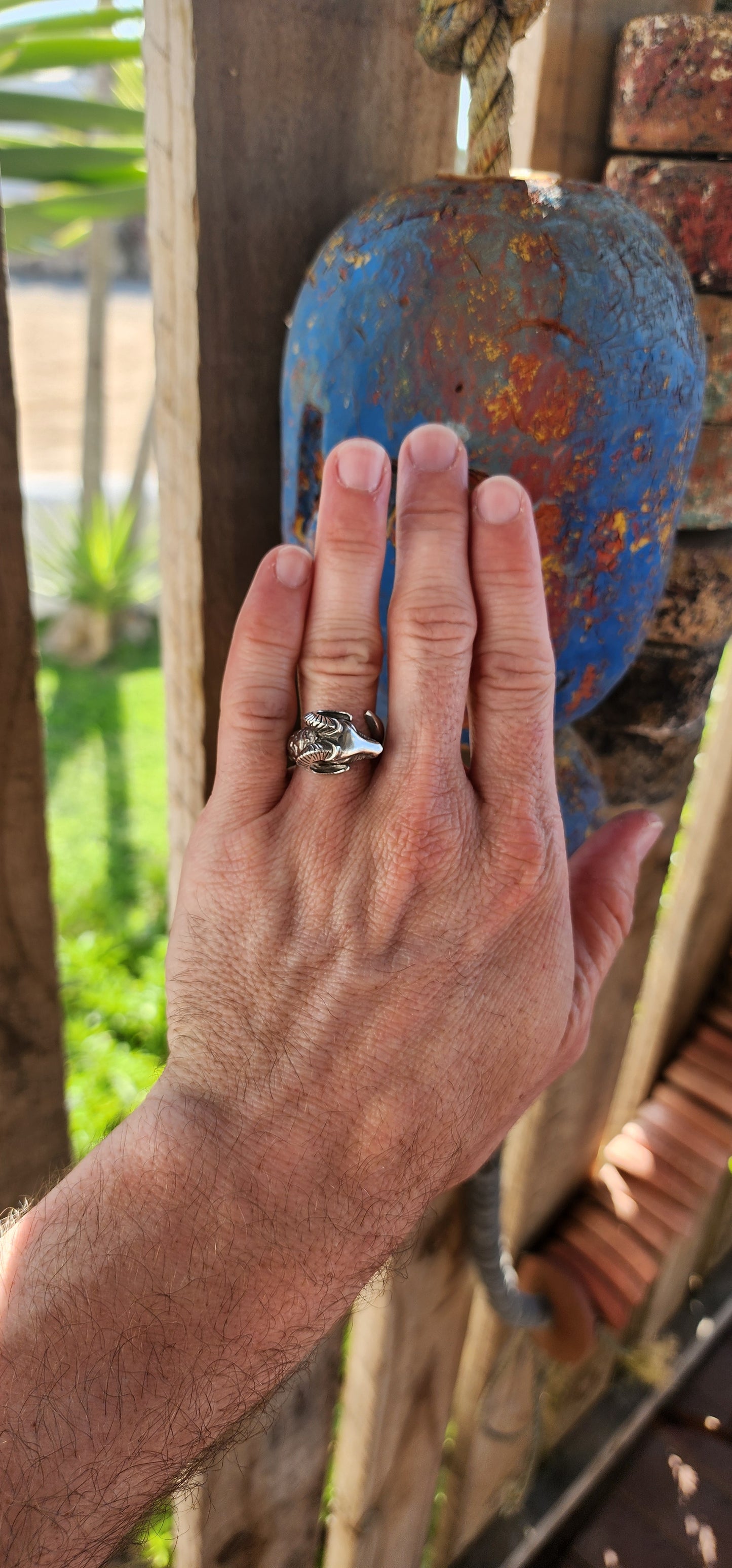 This sterling silver Greek Ram’s Head wrap ring is a bold, myth-infused, warrior-worthy masterpiece, channeling the ferocity of ancient battlefields and a dash of zodiac fire—all wrapped up in one striking design.
