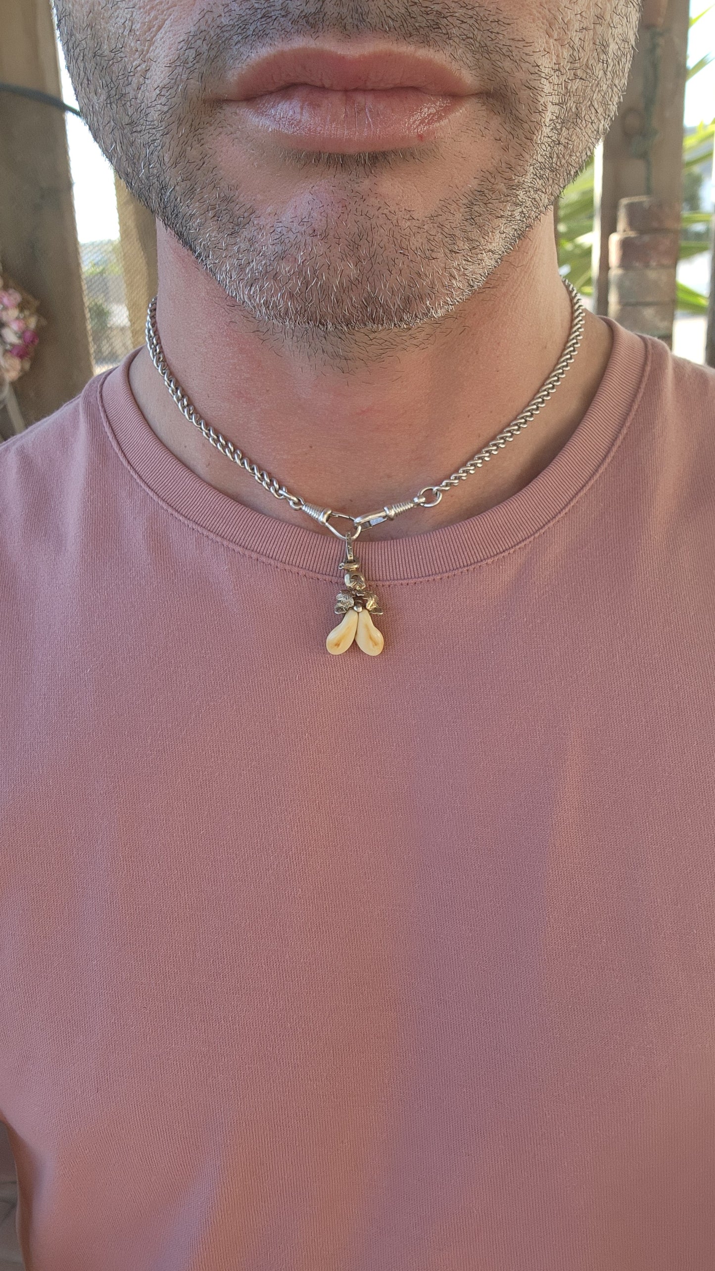 This exquisite Antique German Victorian-era hunter’s love token pendant is a fine example of romantic and symbolic jewelry crafted in 800 silver with a gold gilt finish.