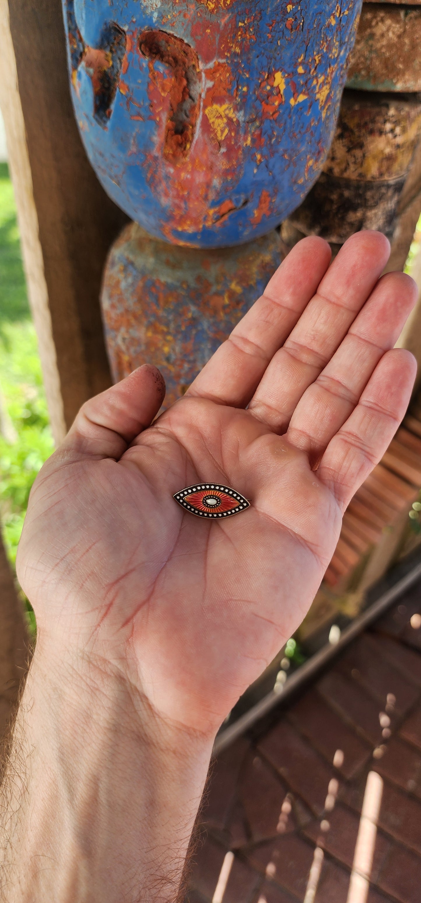 Behold! A magical talisman from the past – this exquisite early 1900s brooch by none other than the legendary Norwegian (often confused as Danish) silversmith Marius Hammer.