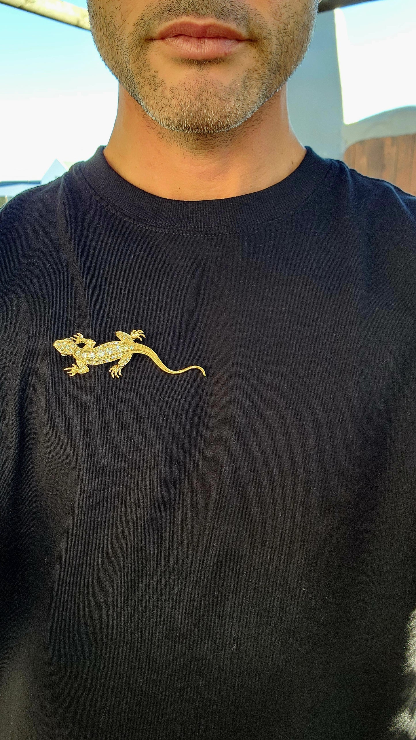 Slither into the spotlight with this dazzling vintage 1990s designer costume brooch by none other than P. Cardin, Paris — a piece that’s anything but shy.
