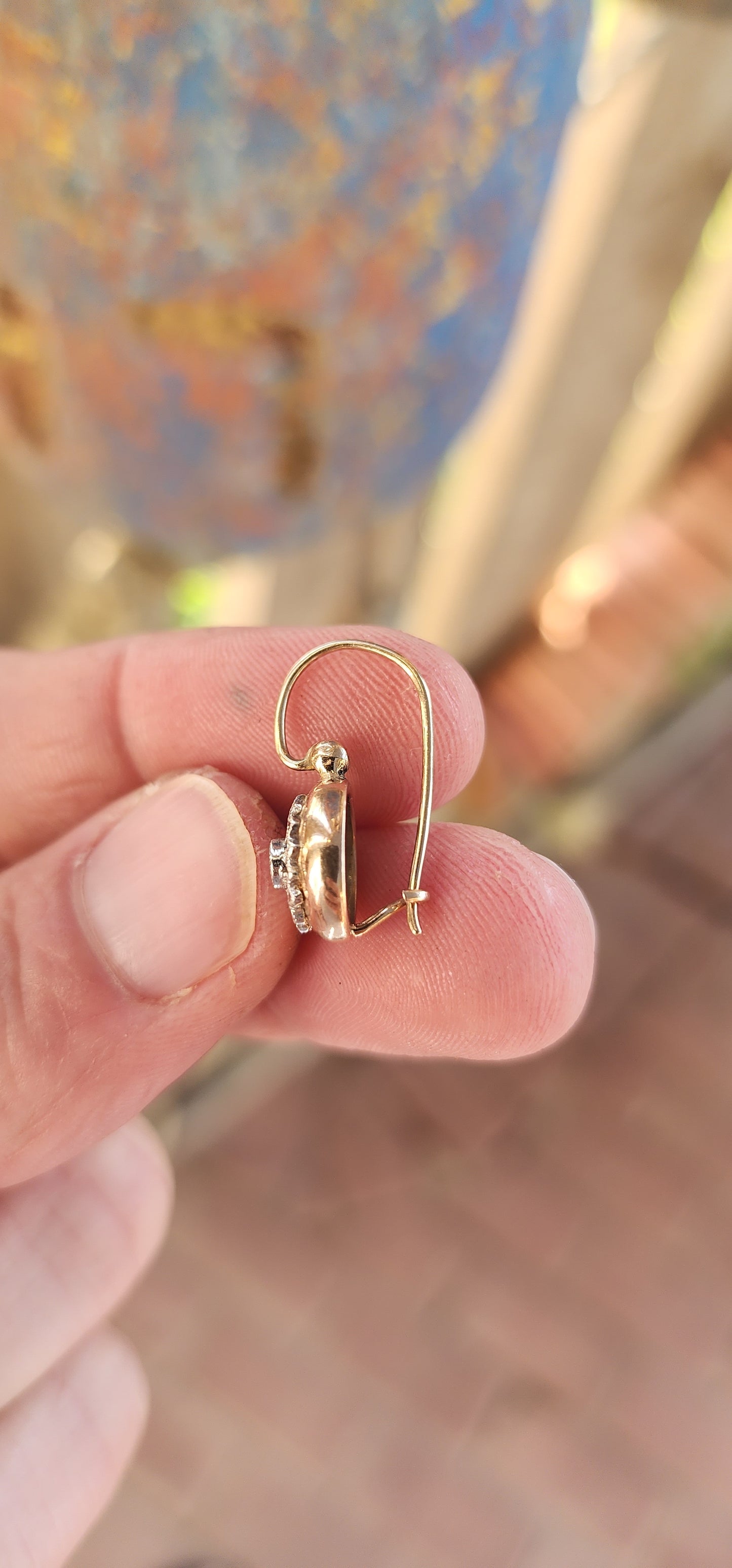 These utterly charming earrings look like they danced straight out of a romantic Victorian dream and landed in your jewelry box!