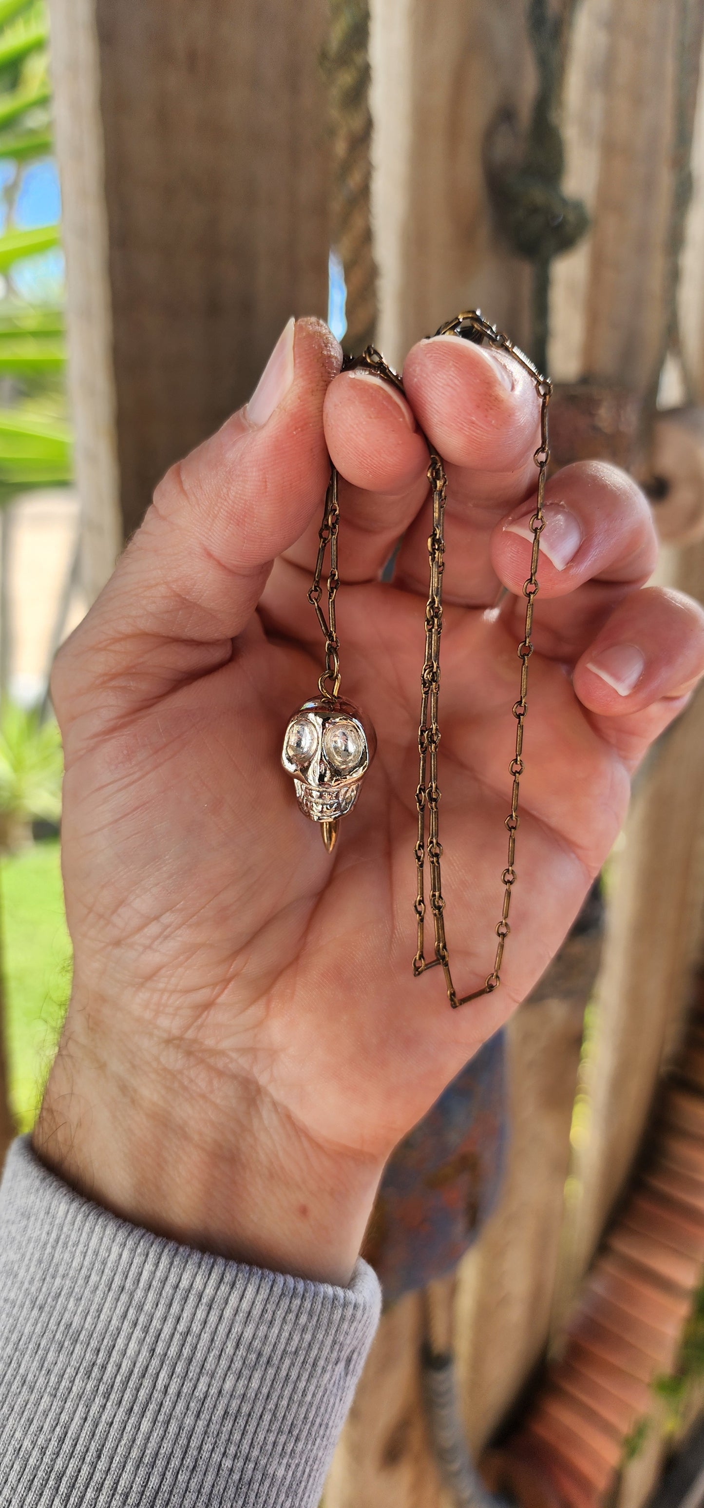 This rebellious little beauty is a designer costume necklace by none other than Pamela Love, the New York queen of mystical-meets-modern jewelry.