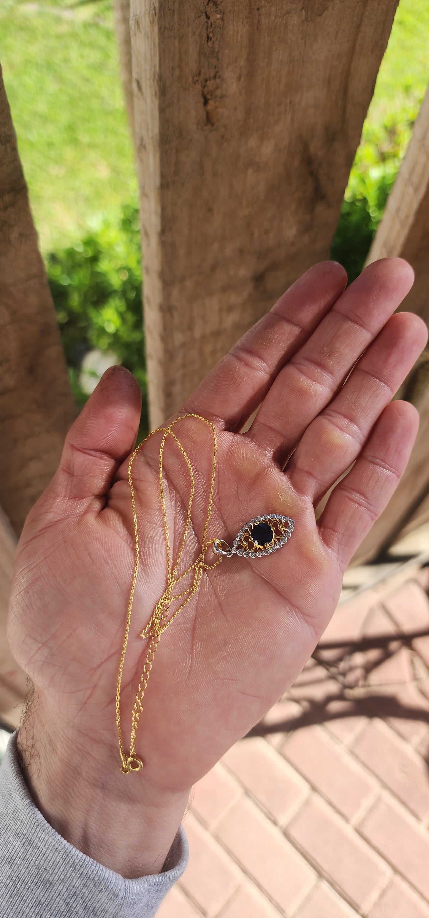 All-Seeing Elegance!
Invoke a little ancient magic and modern flair with this talismanic pendant.