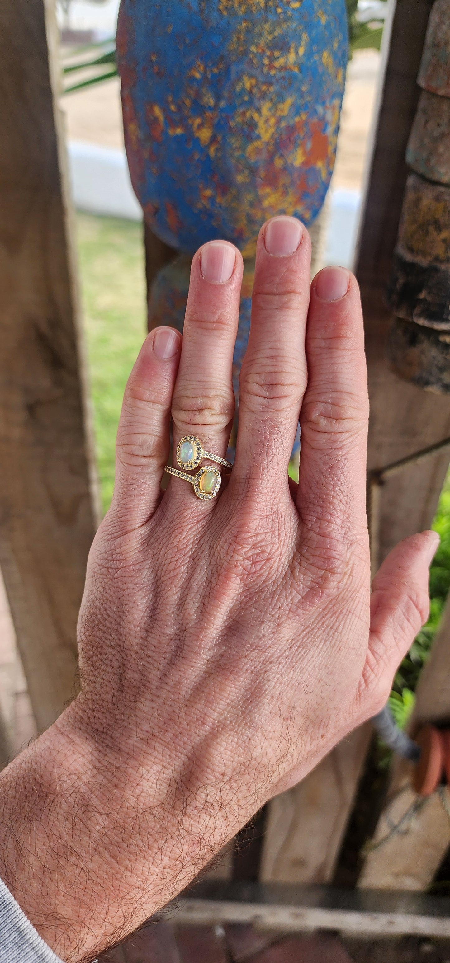 This dazzling Toi et Moi ring is where elegance meets enchantment—two luminous souls captured in one timeless embrace. Designed in the classic French style of “You and Me,” the ring symbolizes two separate forces coming together in perfect harmony.