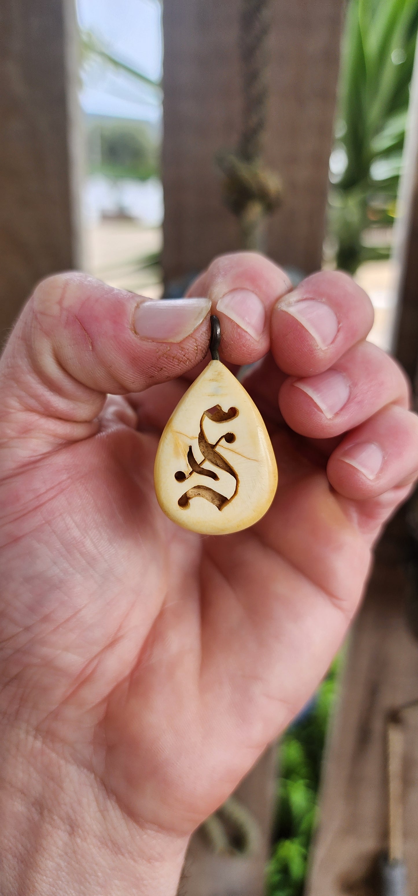 This early Victorian-era treasure is an antique pre-ban hand-carved ivory perfume/pomander amulet pendant, likely of Arabic origin.