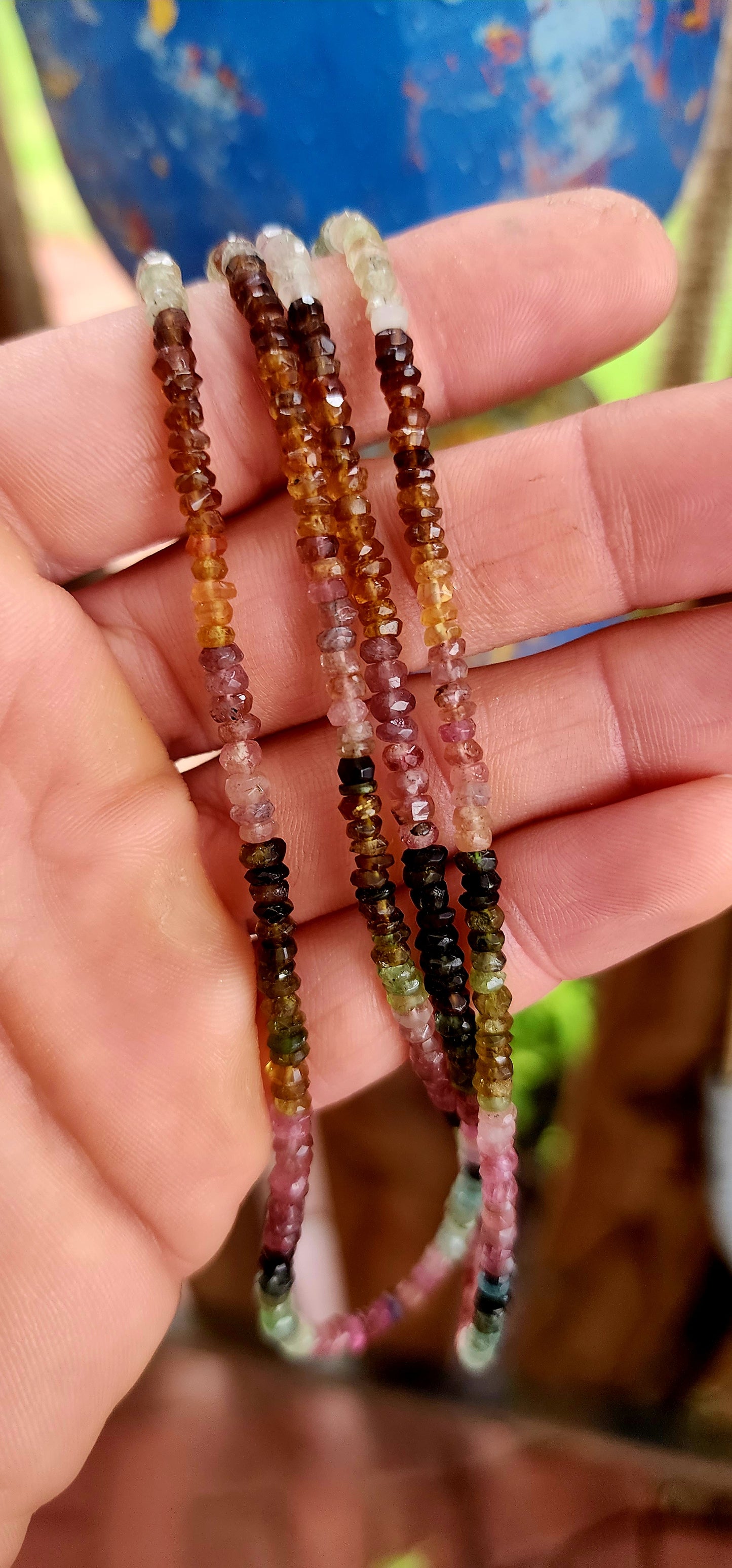Joyful, vibrant, and brimming with earthy charm — this necklace is a true celebration of color.