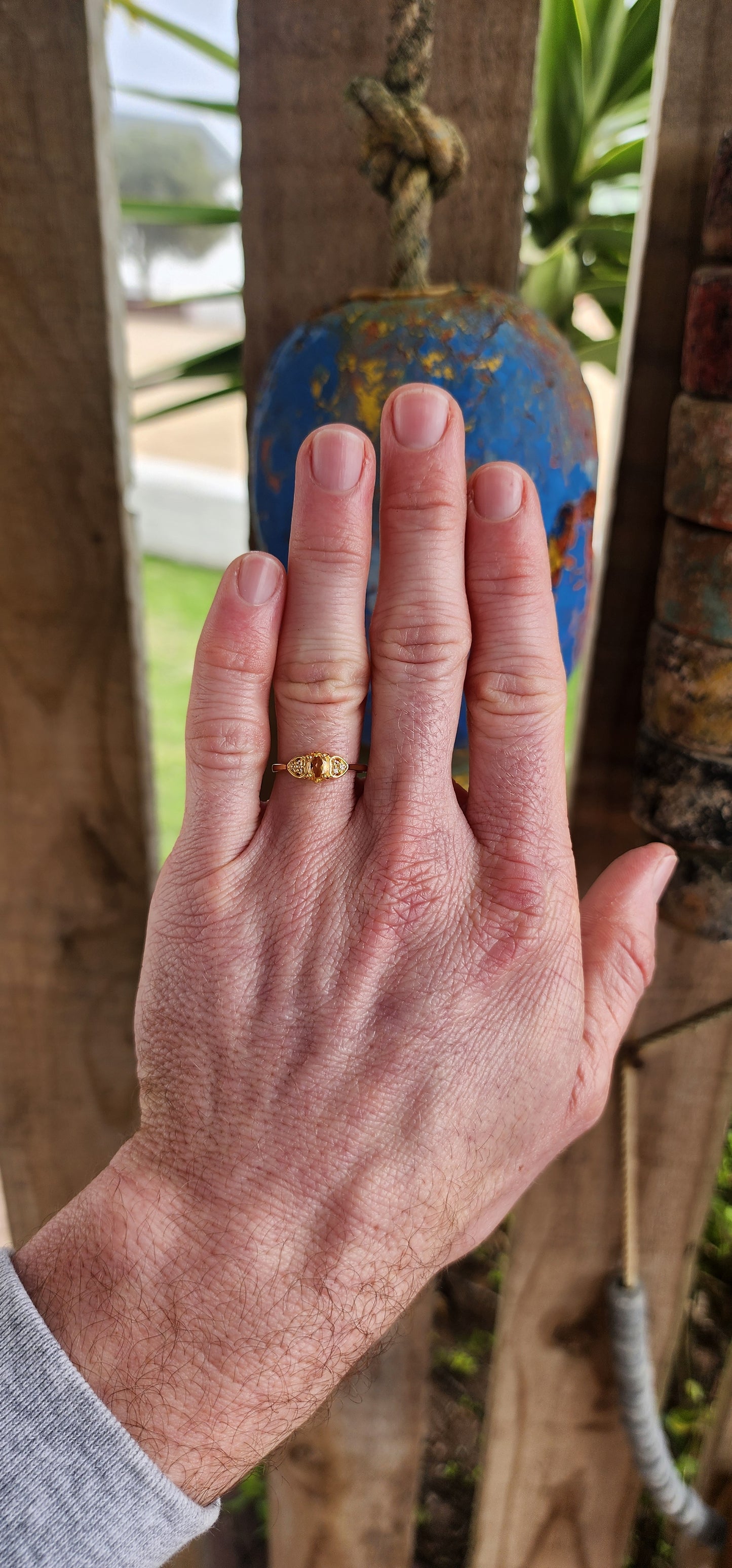 “Golden Dawn Ring”
