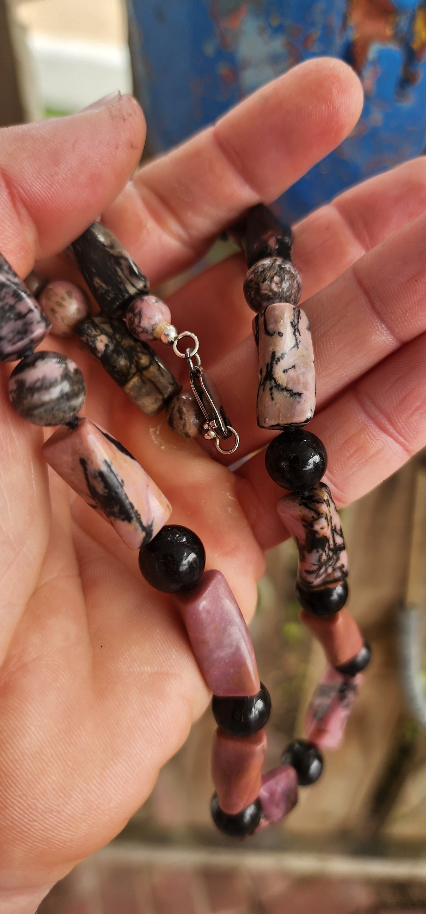 Earth’s Painted Poetry Necklace.