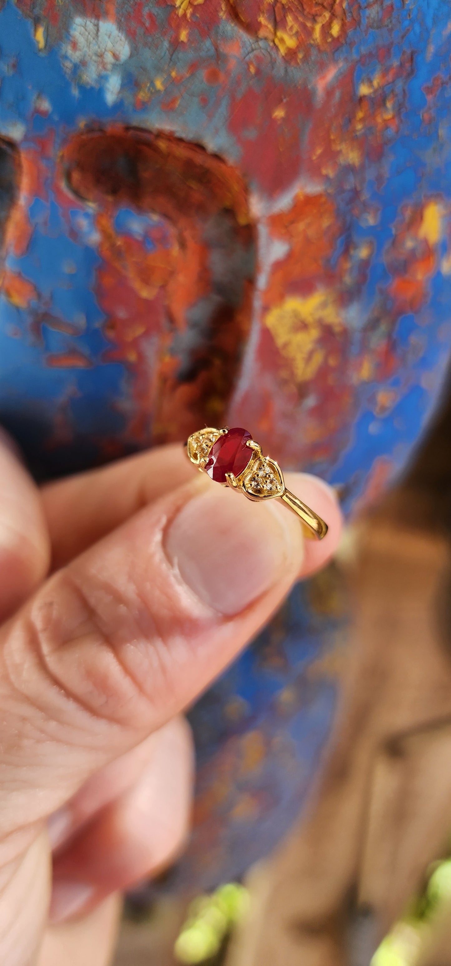 Heart of Passion – Ruby Trilogy Ring.