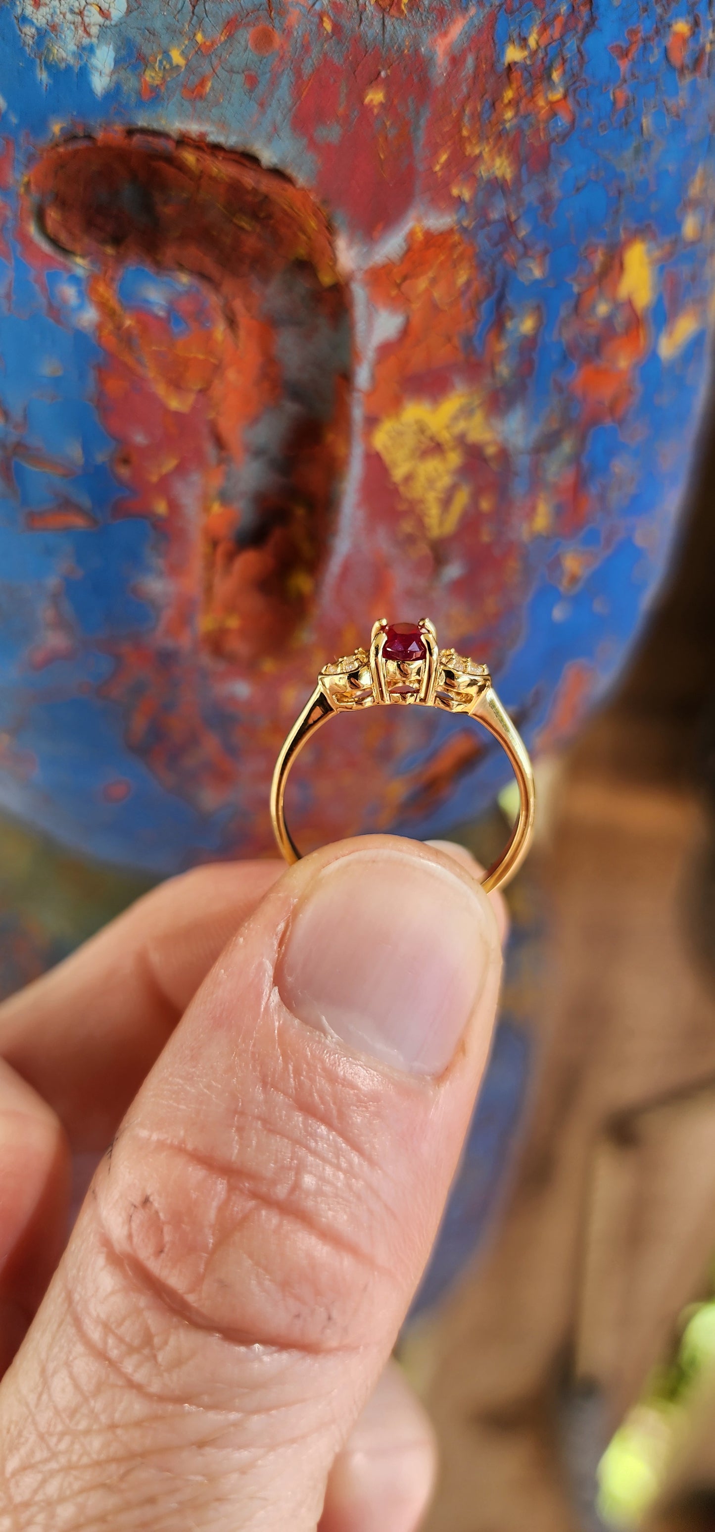 Heart of Passion – Ruby Trilogy Ring.