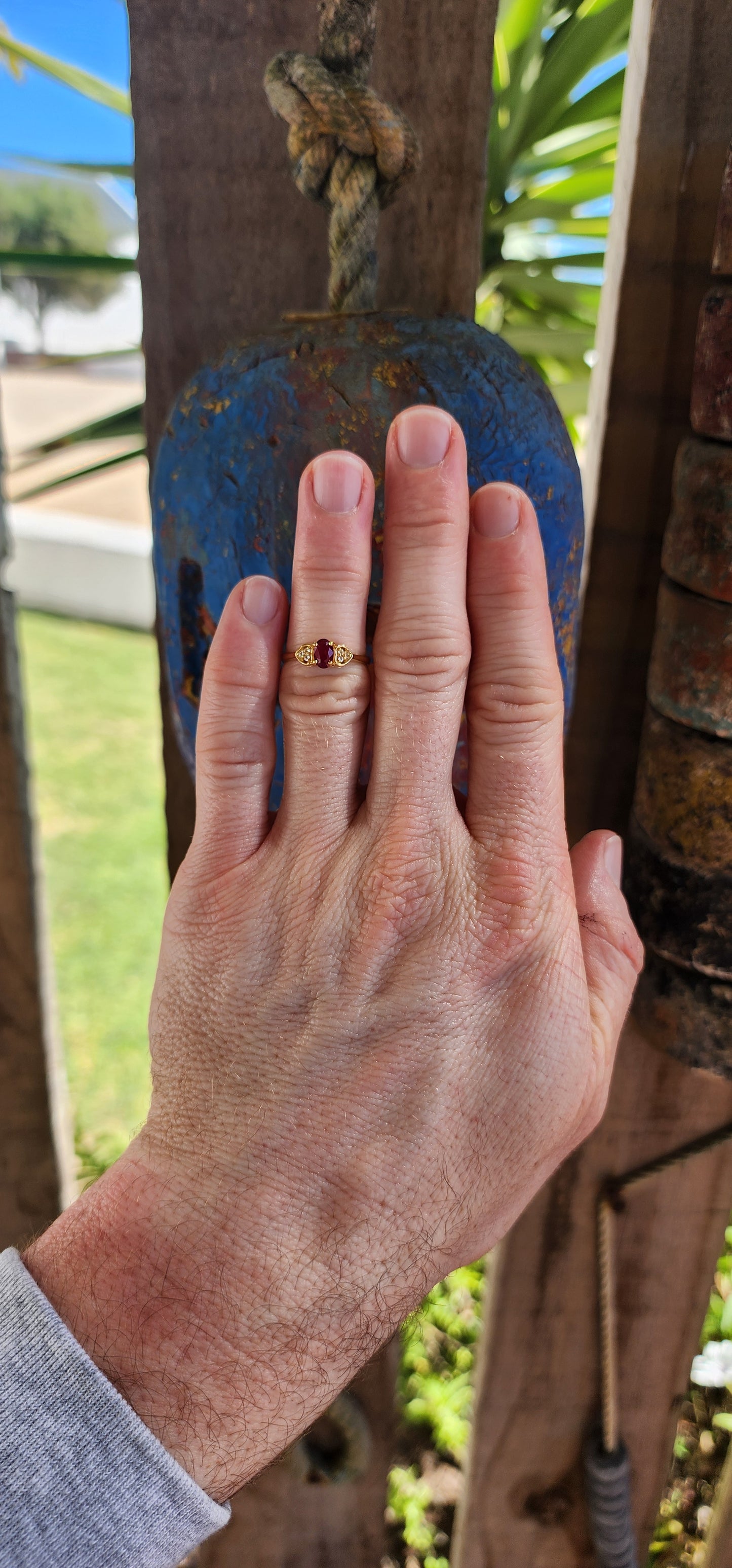 Heart of Passion – Ruby Trilogy Ring.