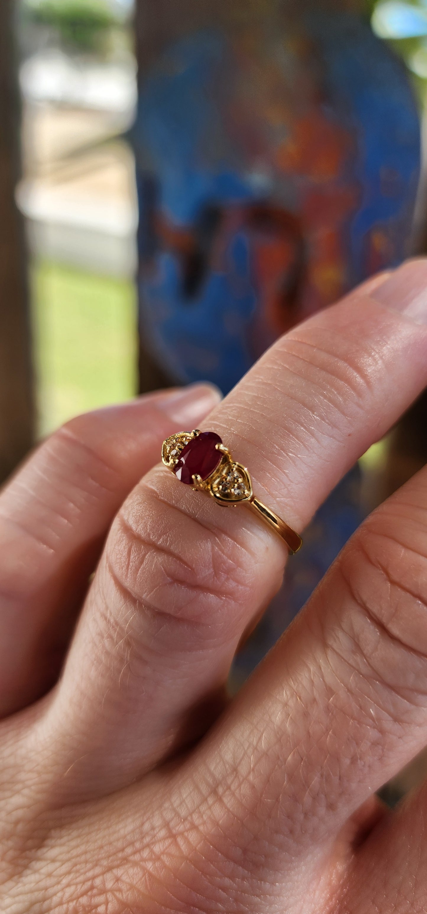 Heart of Passion – Ruby Trilogy Ring.