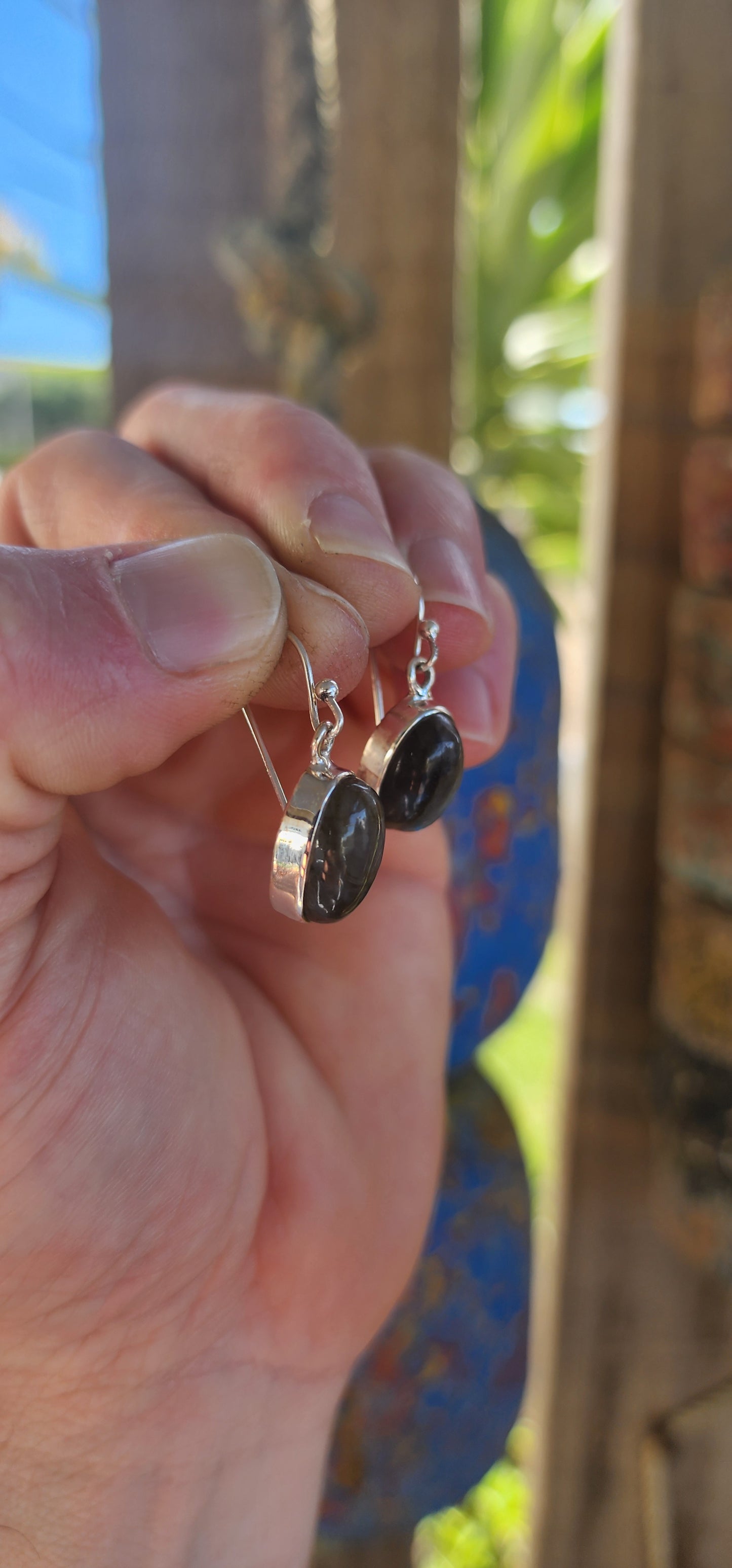 Mystic Bohemian Magic – Sterling Silver & Labradorite Earrings.