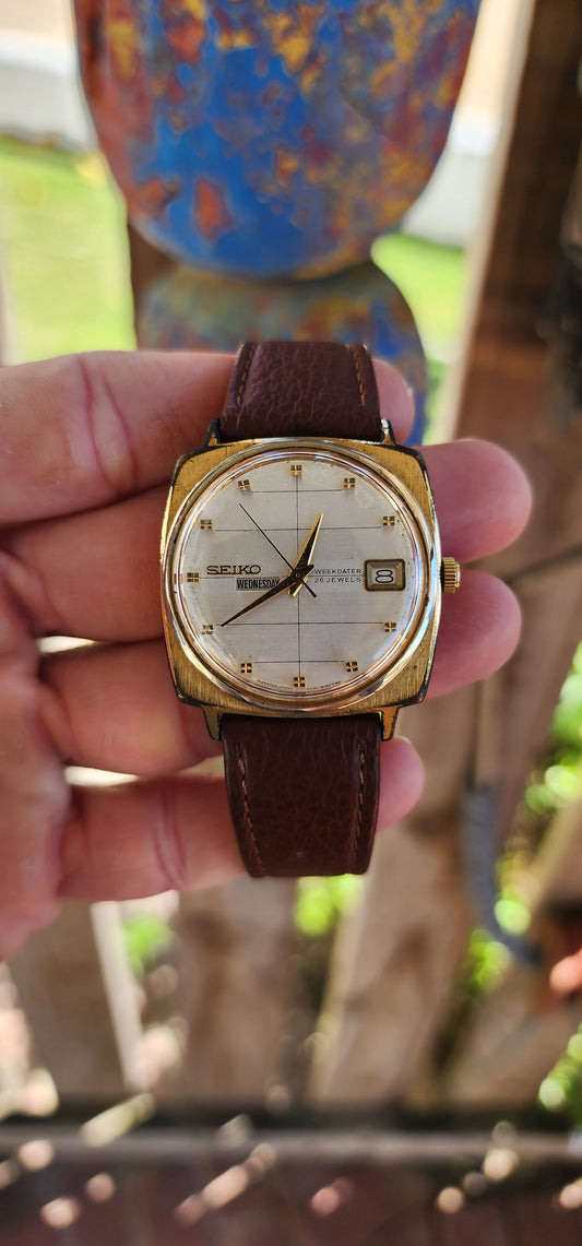 Presenting a vintage circa 1967 Seiko “Sea Lion M88” Automatic Weekdater (Ref. 6206-8050), a handsome classic from Seiko’s golden era of mechanical watchmaking.