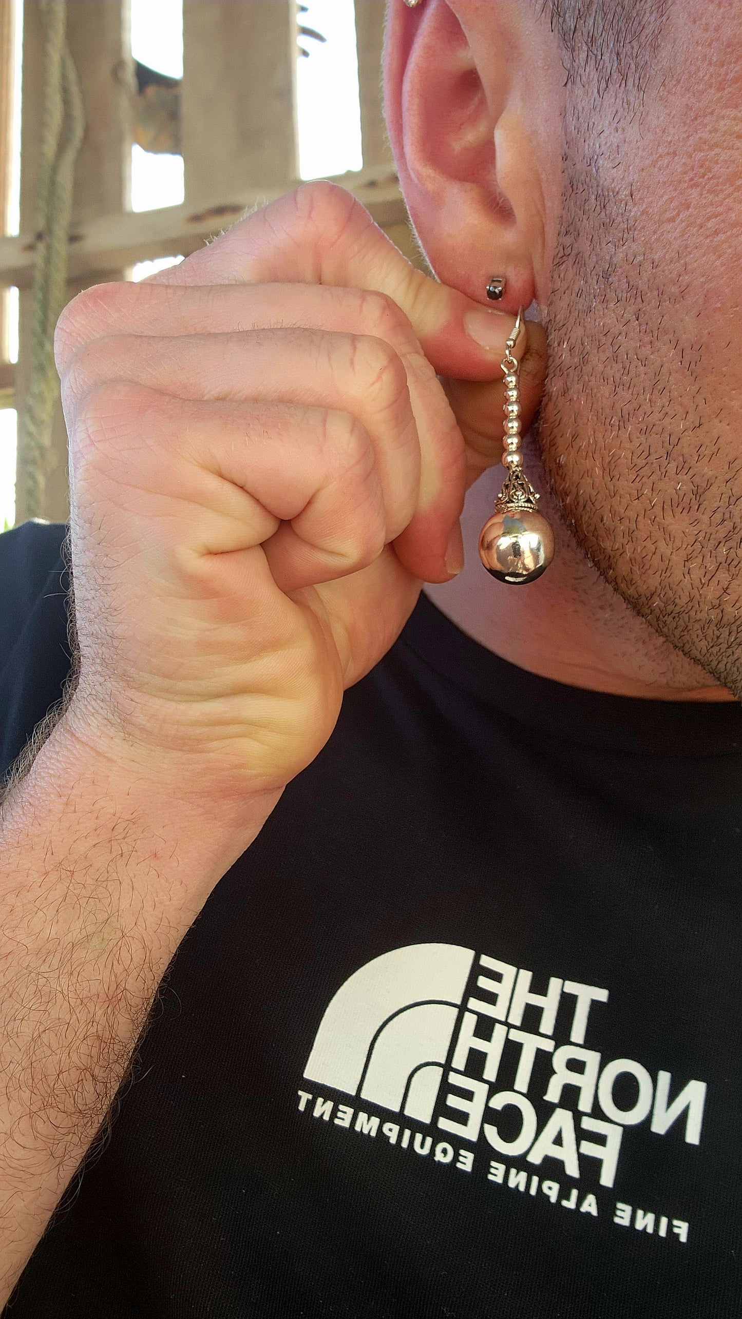 These magnificent sterling silver Balinese drop earrings are here to swing, shimmer, and steal the scene!