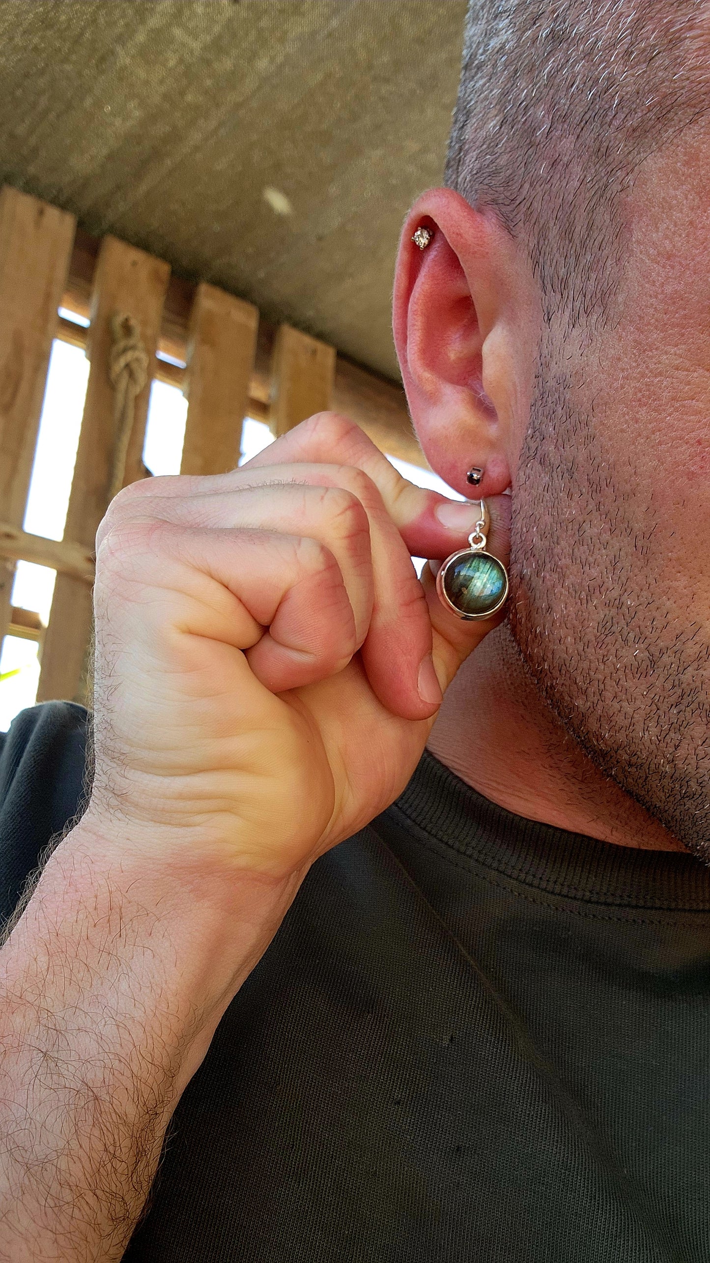 These earrings are what happens when Mother Nature decides to show off and sterling silver decides to join the party!