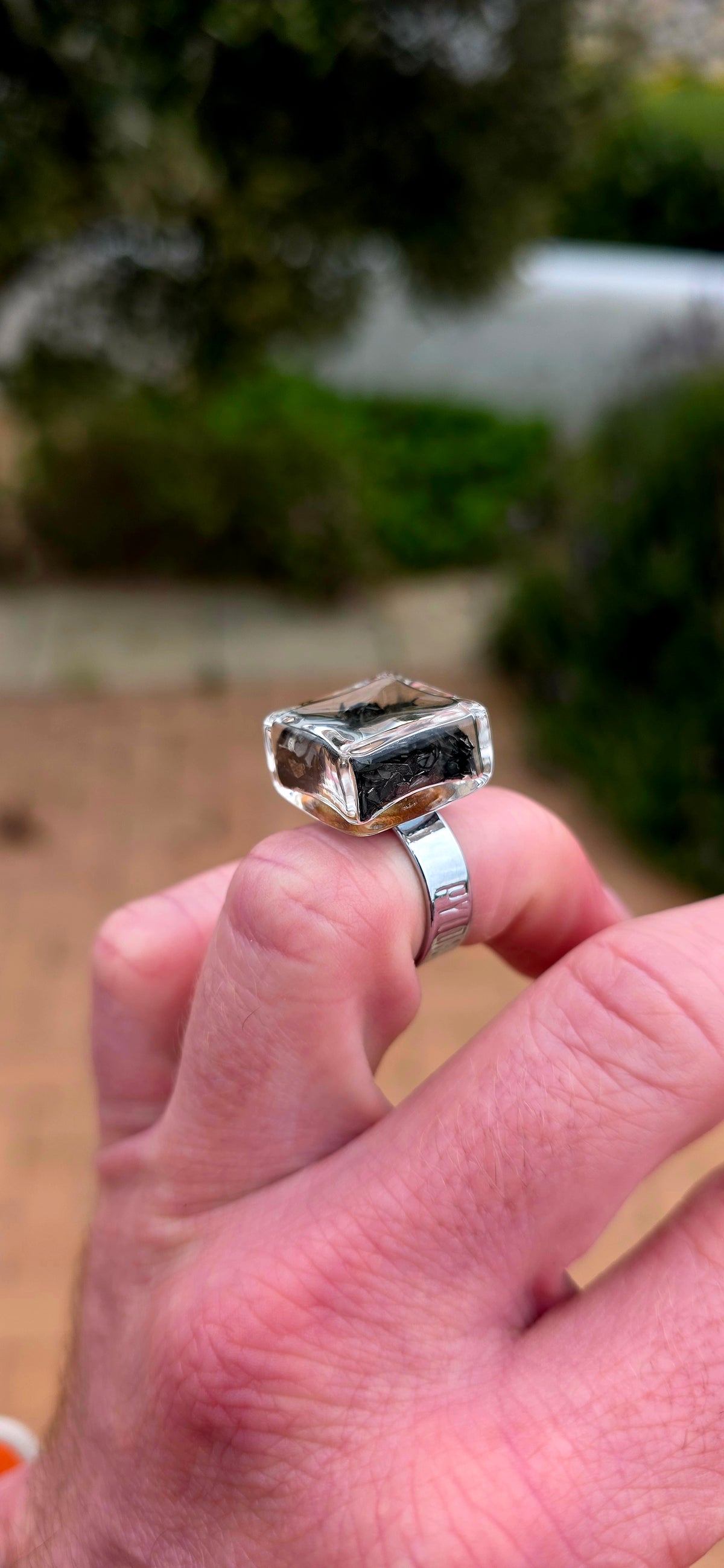A fabulous and wonderfully unusual statement ring by PYLONES, the playful French design brand celebrated for its quirky, colourful and unconventional creations!