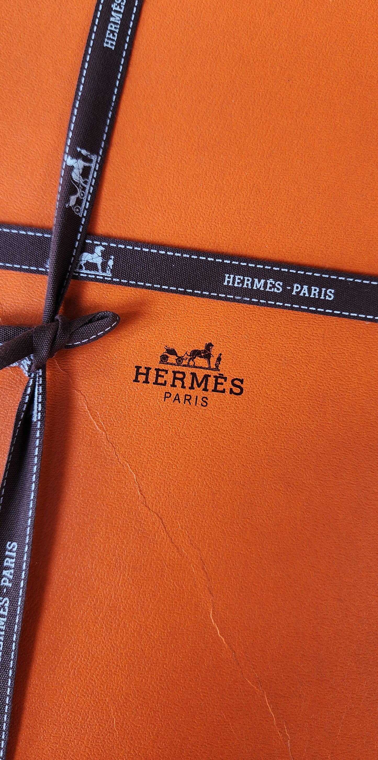 Large Hermes Le Mors a la Conetable Silk Scarf.