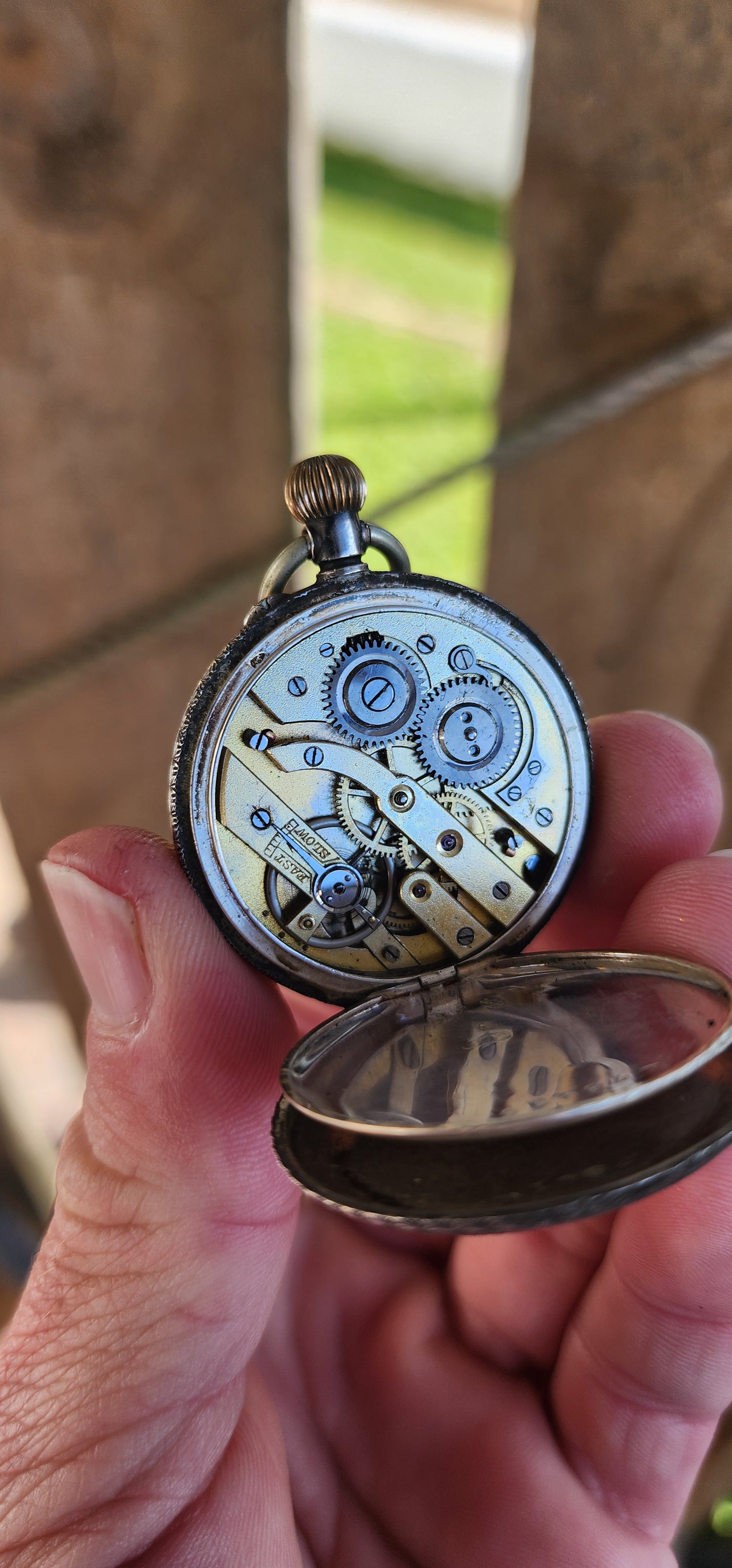 Exquisite Antique Victorian Swiss made Hallmarked Silver ladies wind-up fob pocket watch.Circa 1890