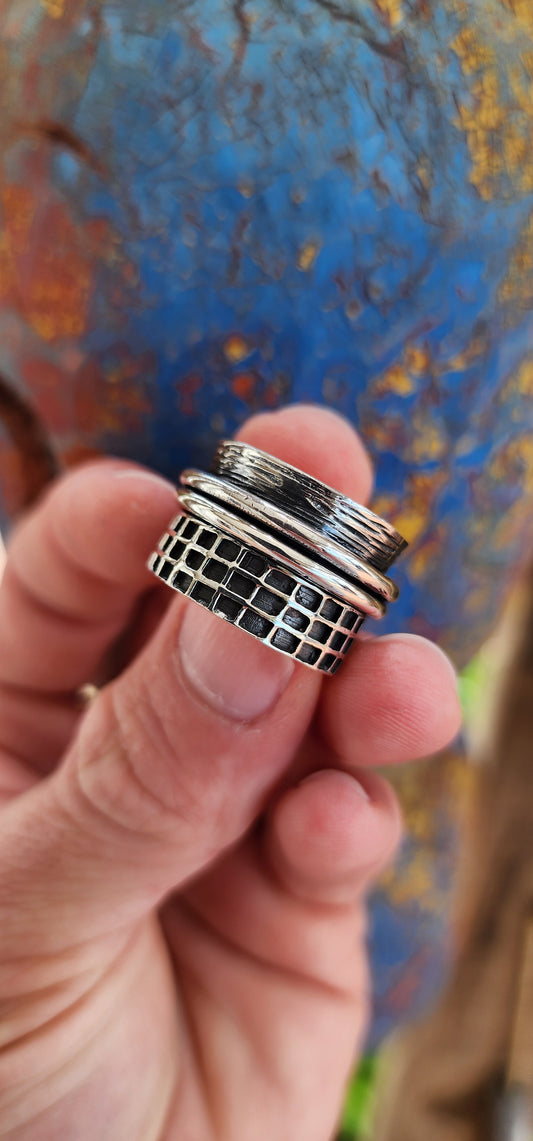 The Unapologetically Bold Spinner Ring.