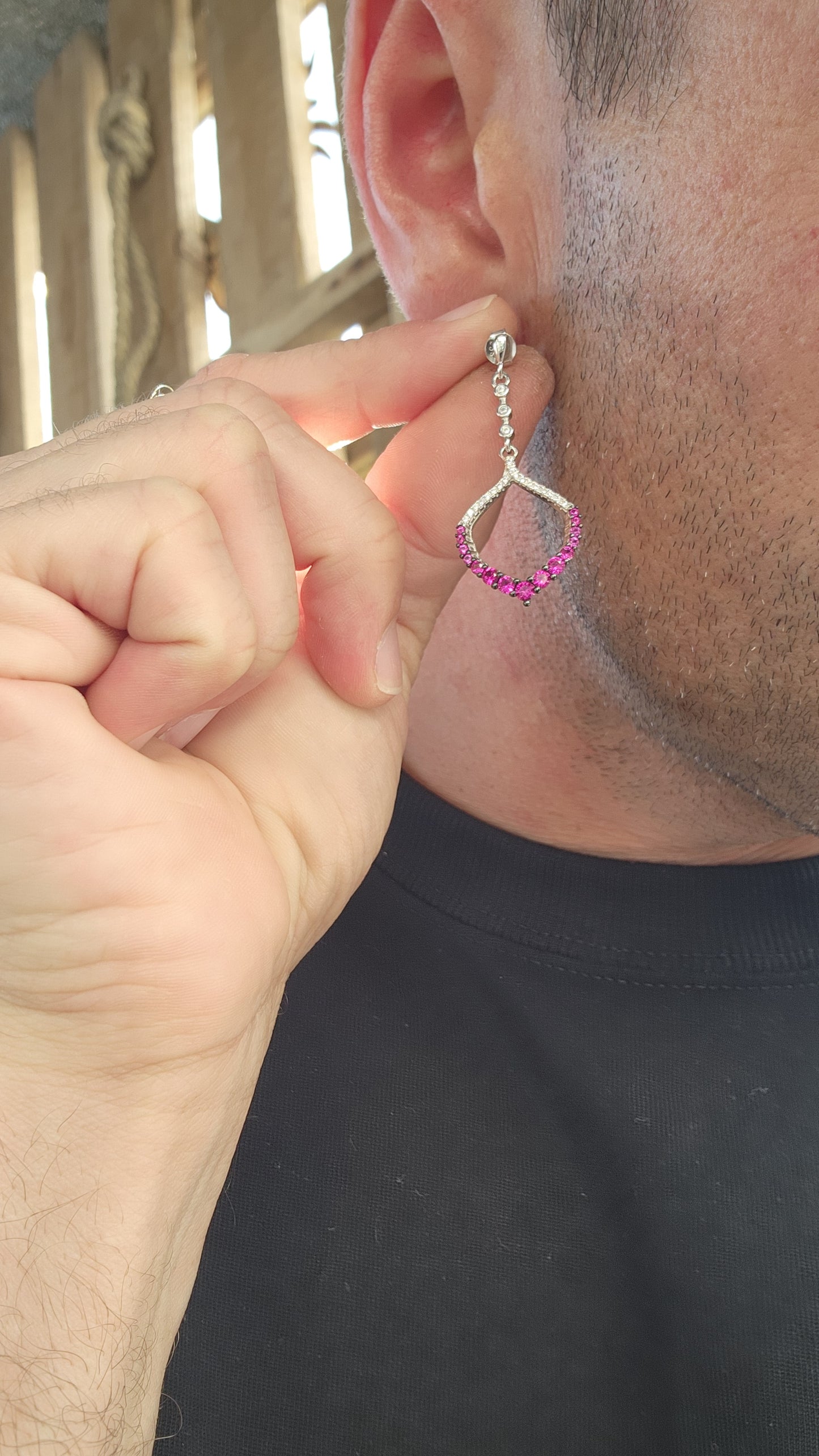 These dazzling drop earrings are where playful charm meets red carpet elegance.
