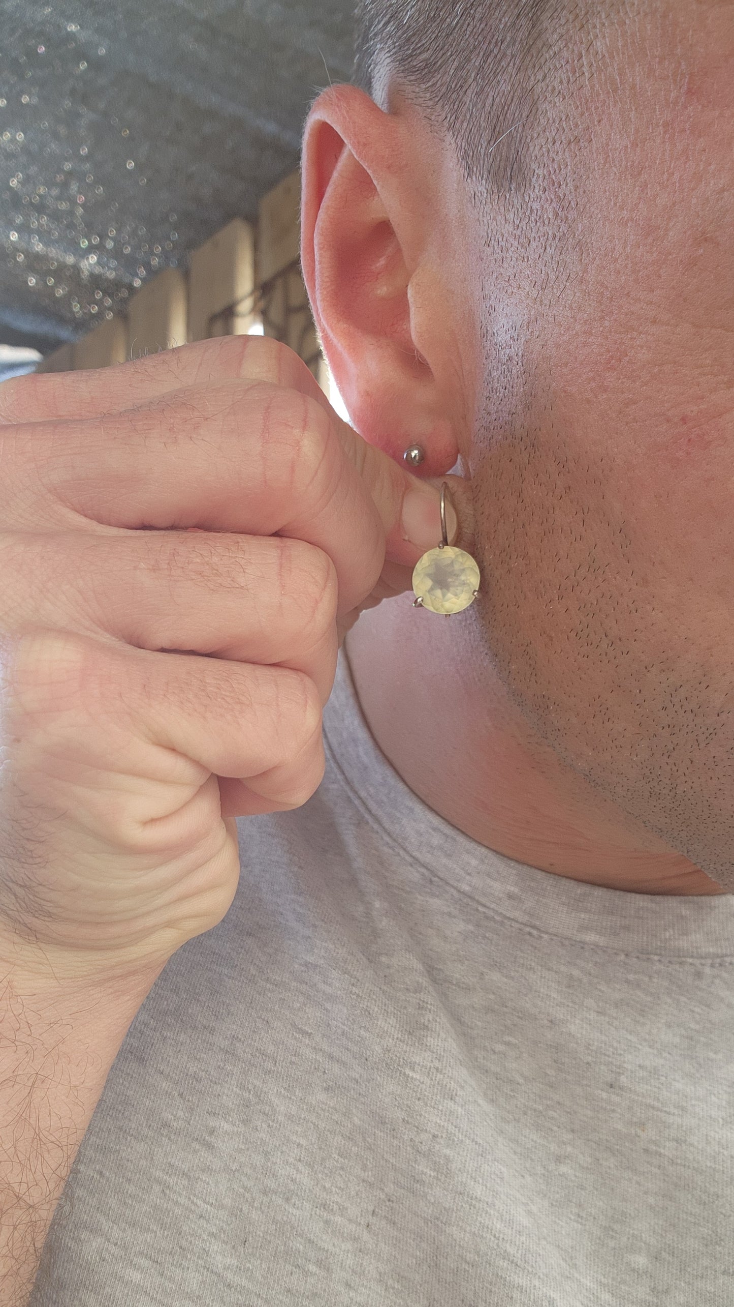 Absolutely charming and refreshingly unique, this delightful pair of handmade designer earrings radiates serene, earthy elegance with a playful twist of boho chic!