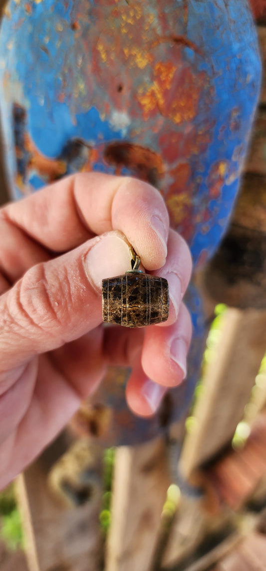 This little beauty may be small, but it holds a whole world of history in its agate heart. Meet your Antique Victorian Era Carved Brown Agate Fob Pendant—a mysterious relic straight out of the 1800s.