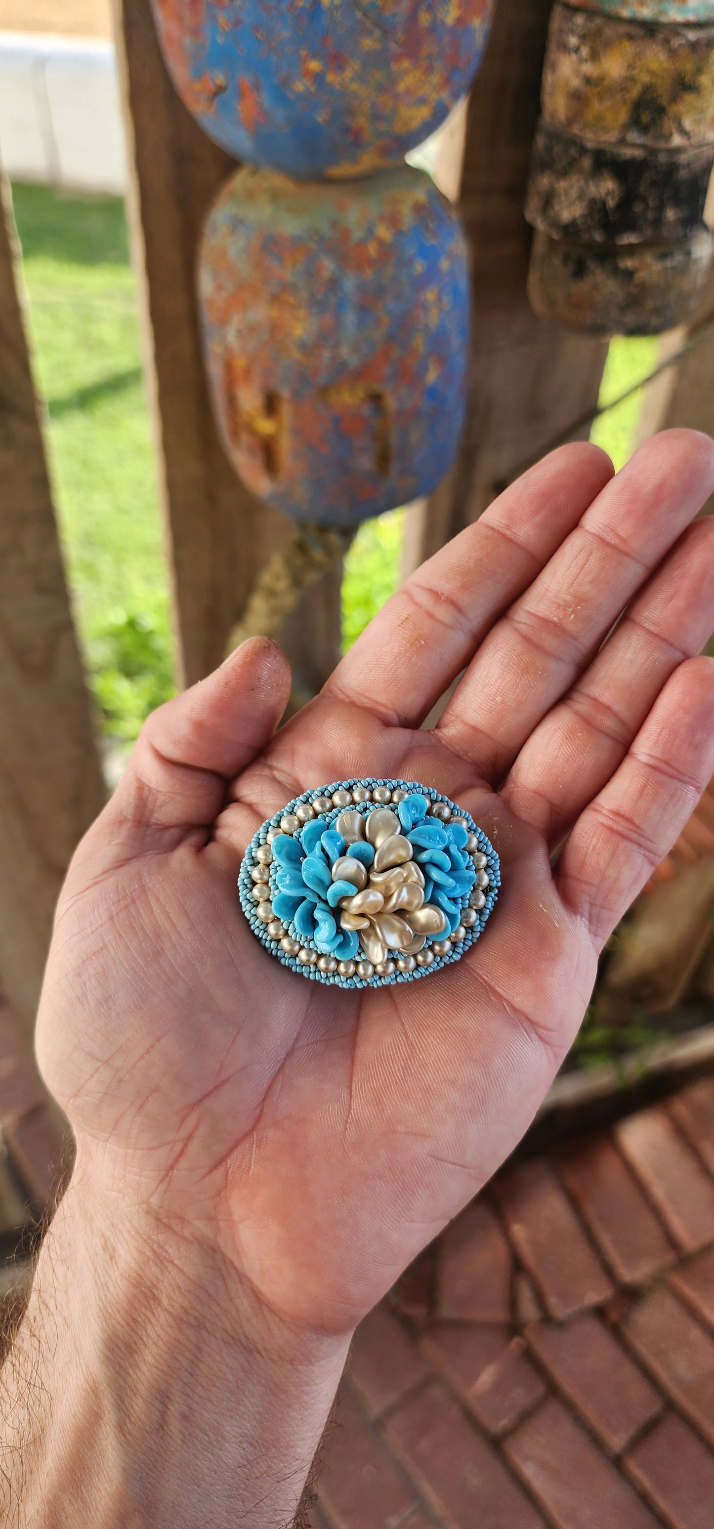 This exquisite vintage 1940s handmade costume brooch is a rare and coveted creation by none other than Louis Rousselet, the famed French designer whose work once graced the gowns of Parisian socialites and showgirls alike.