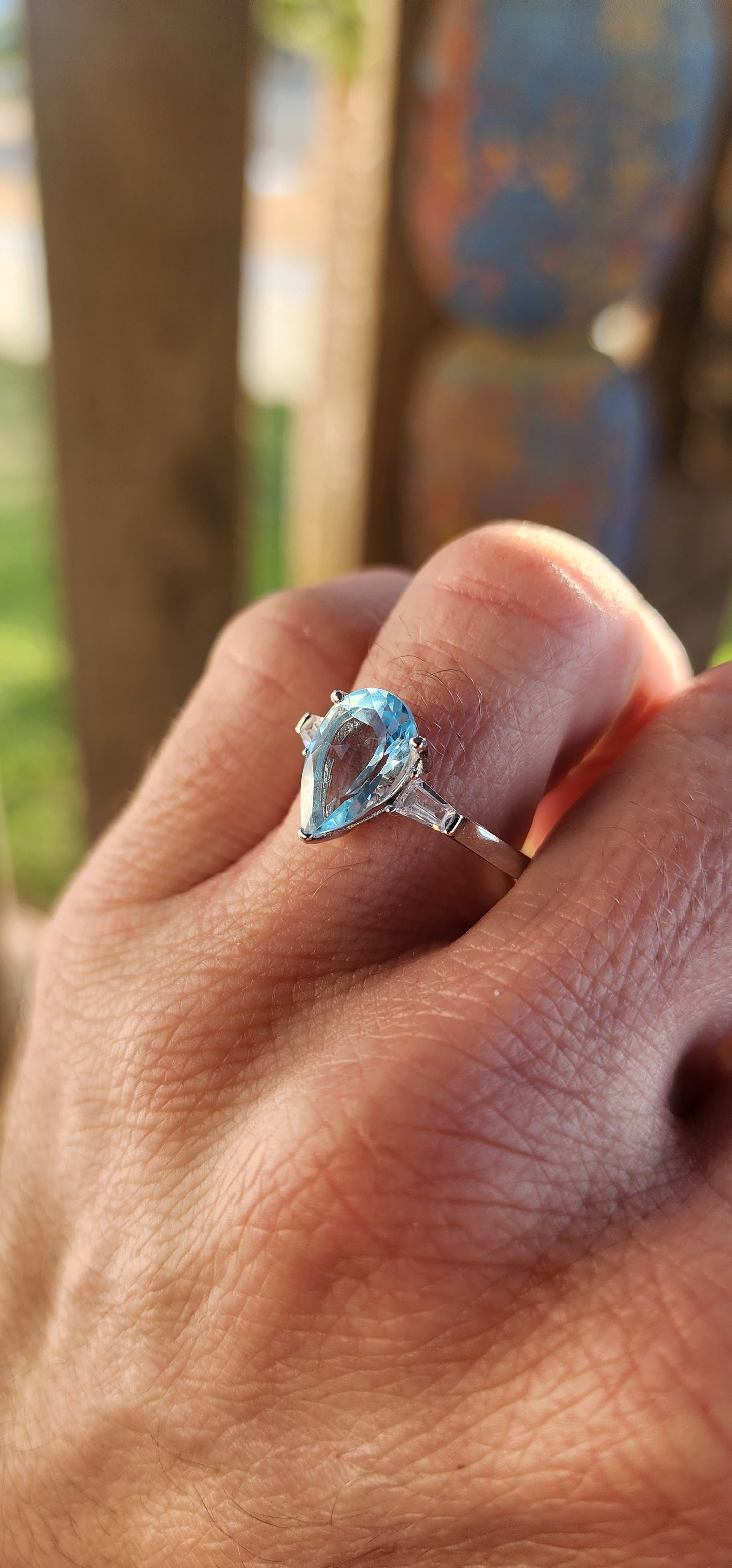 Prepare to be dazzled — this sterling silver trilogy ring is a breath of fresh air, bursting with elegance, brilliance, and timeless charm!