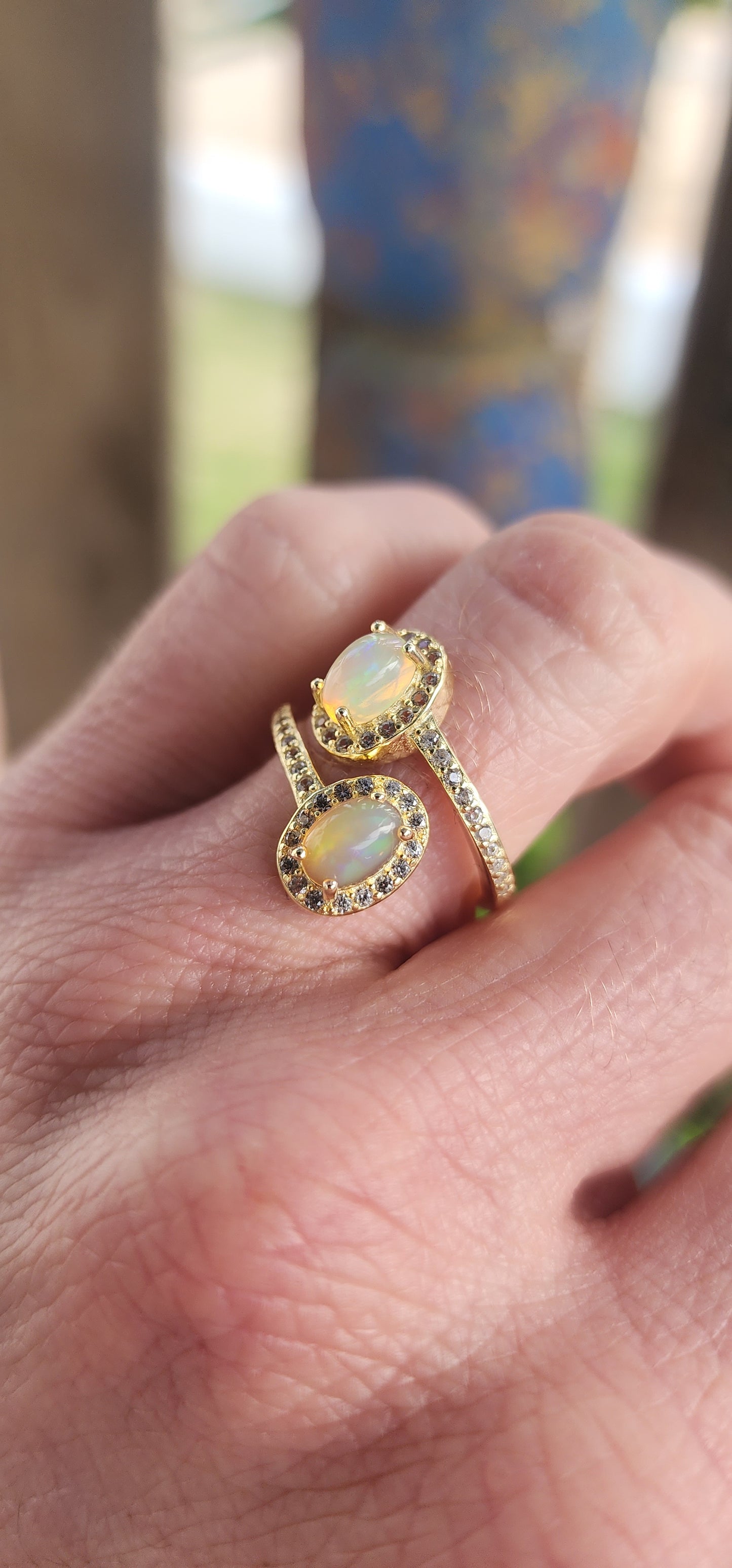 This dazzling Toi et Moi ring is where elegance meets enchantment—two luminous souls captured in one timeless embrace. Designed in the classic French style of “You and Me,” the ring symbolizes two separate forces coming together in perfect harmony.