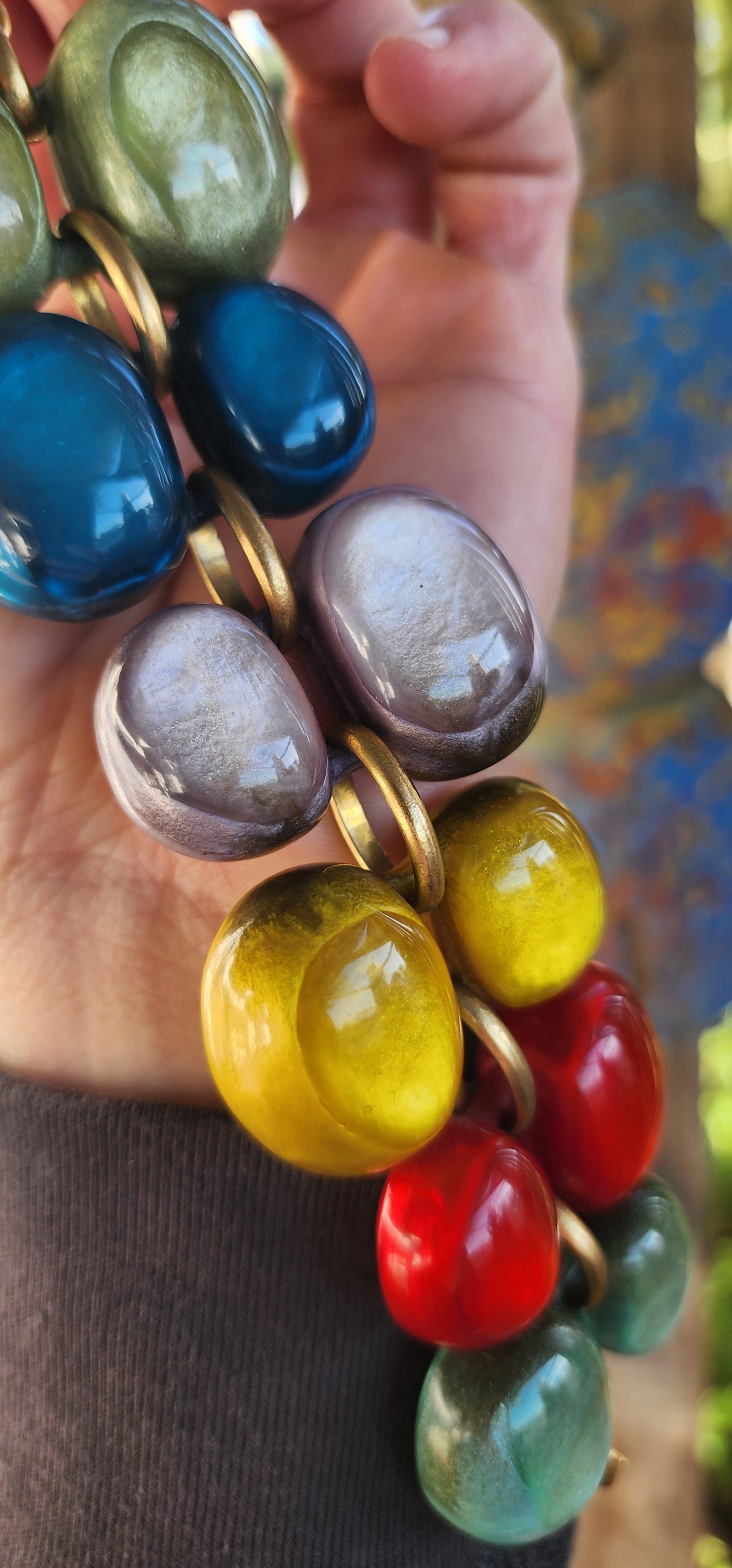 "A Carnival of Color — The Dominique Denaive Andrea Bracelet"