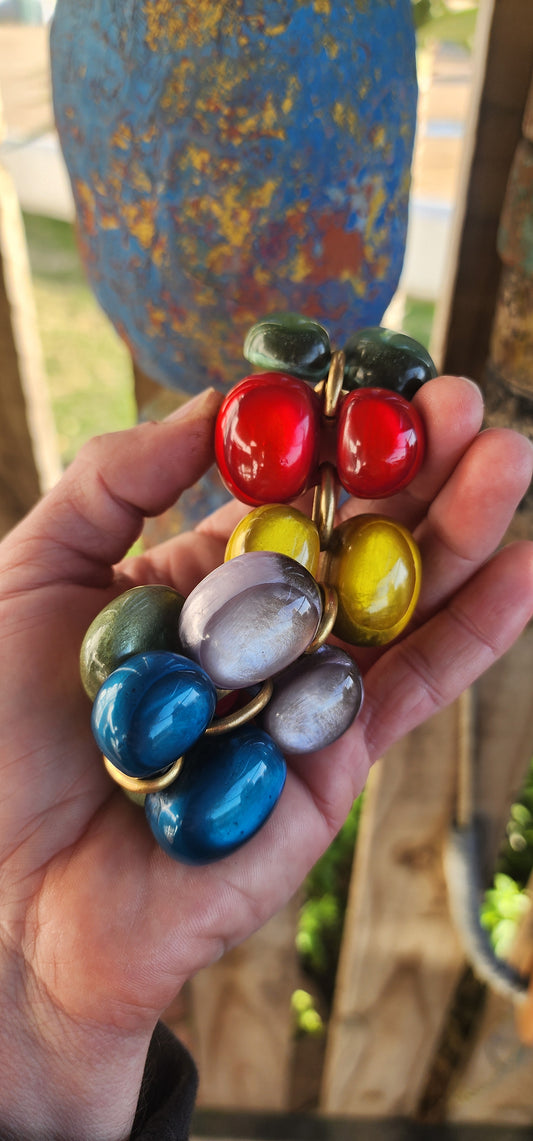 "A Carnival of Color — The Dominique Denaive Andrea Bracelet"