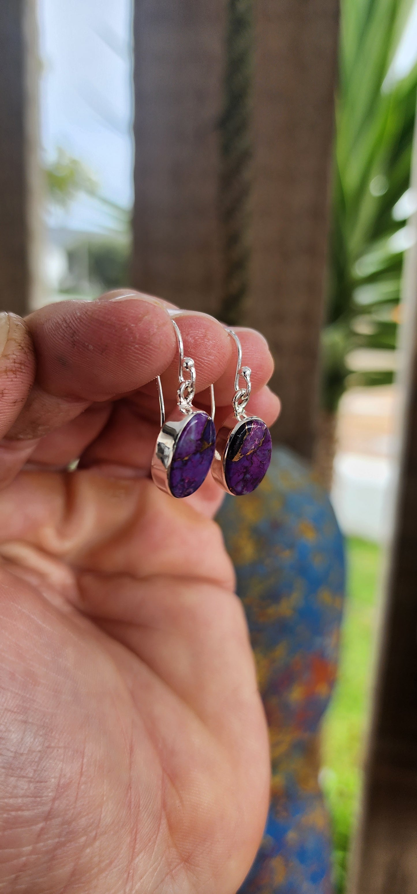 Minimalist? Yes. But boring? Never! These sterling silver dangle earrings are the definition of small but mighty magical.