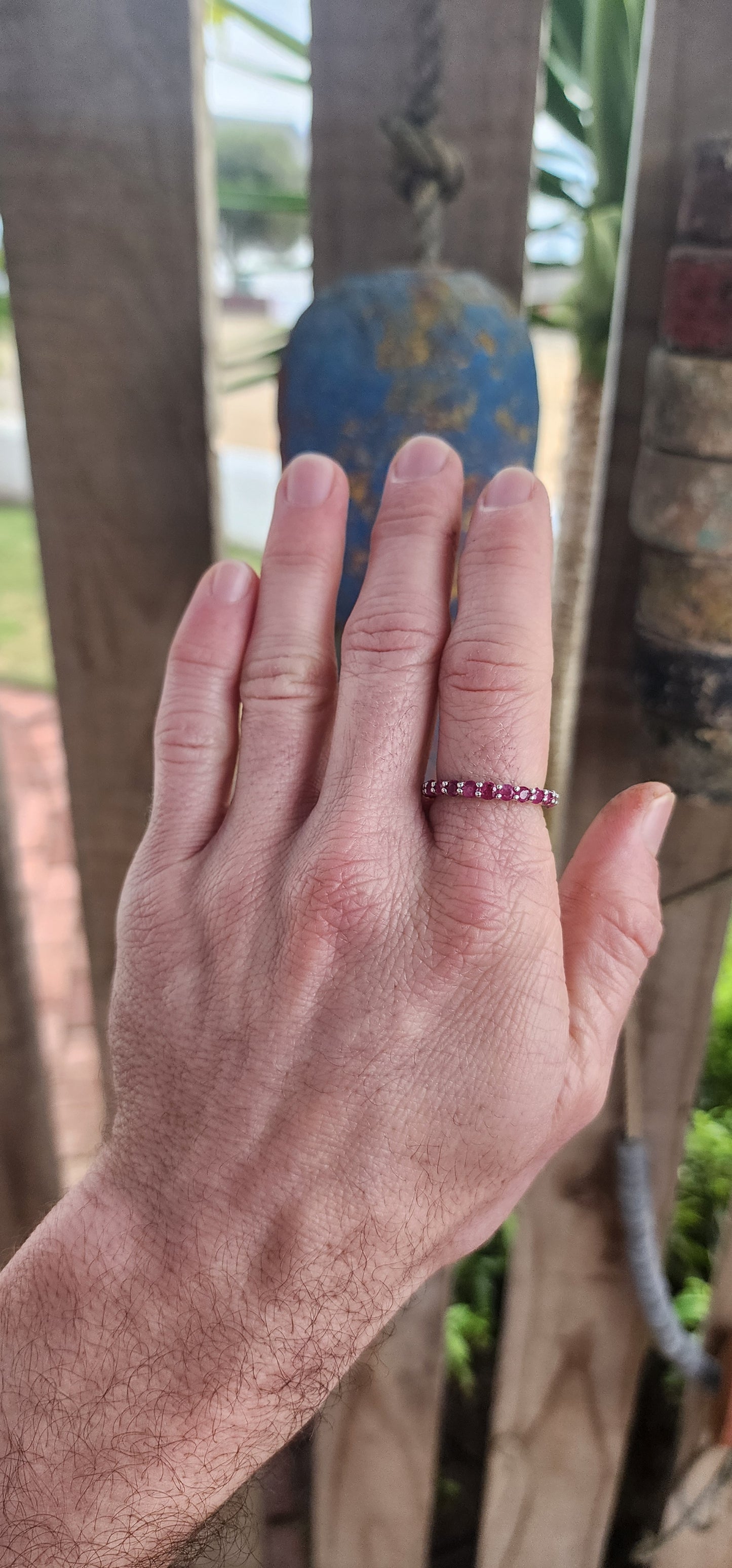 Bold yet graceful. Modern yet timeless! 
This sterling silver full eternity ring is a true showstopper.Crafted with precision and designed to dazzle from every angle.