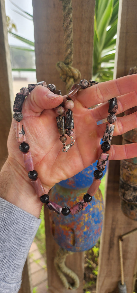 Earth’s Painted Poetry Necklace.