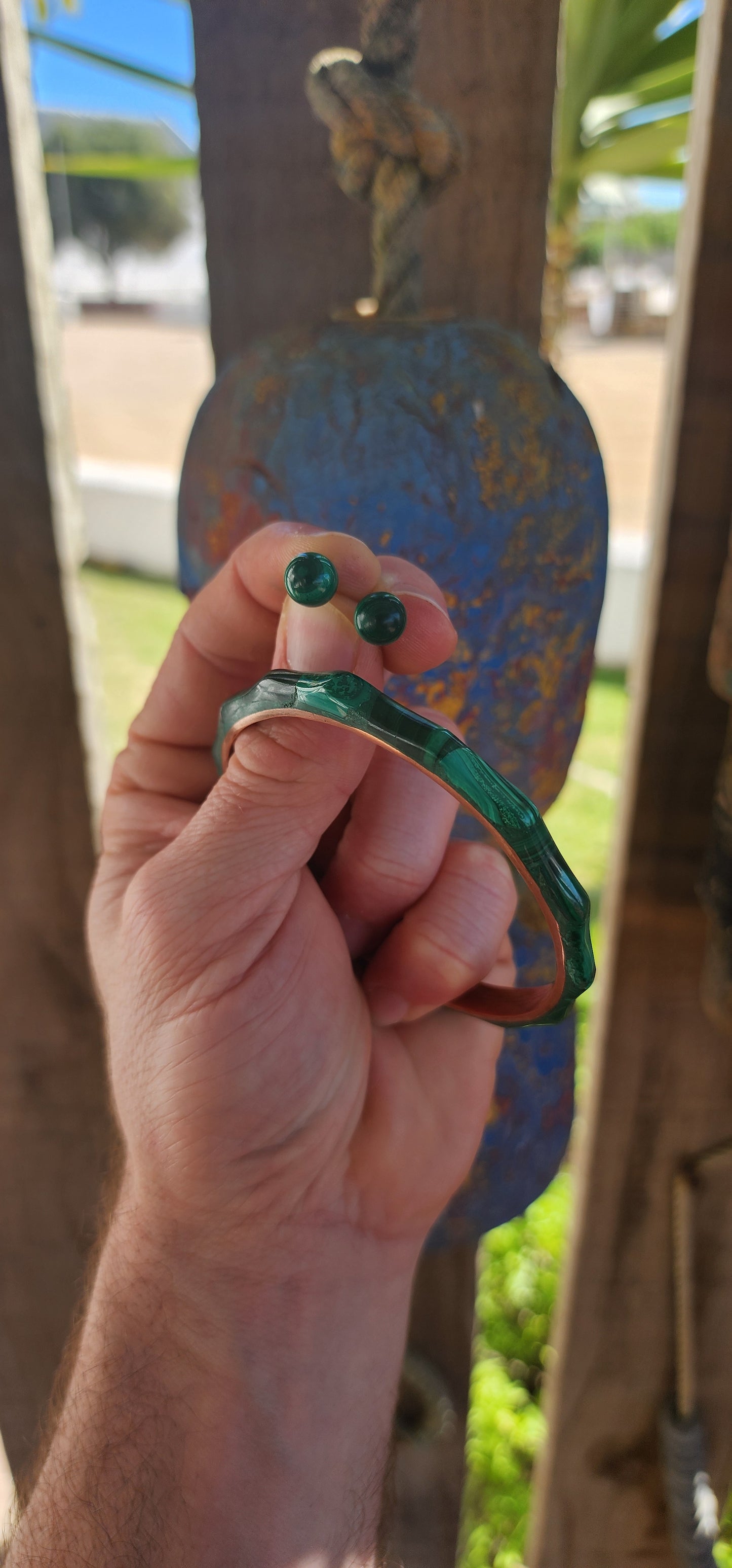 Malachite Dreams — A Vintage Duo of Earthly Magic.