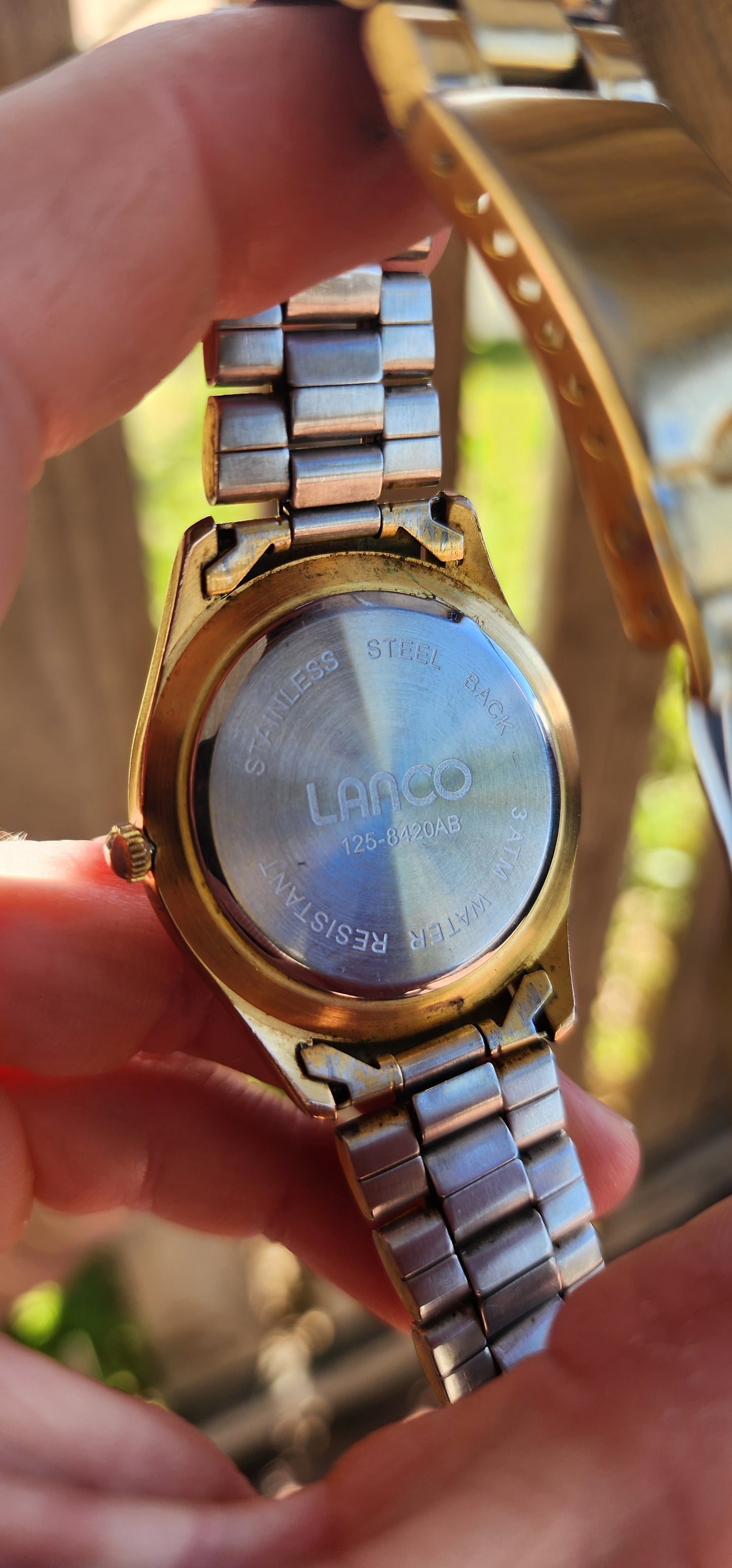 Handsome, clean, and ready for duty — this classic vintage Lanco men’s wristwatch is a shining nod to the sleek dress-watch aesthetic of the late 20th century.