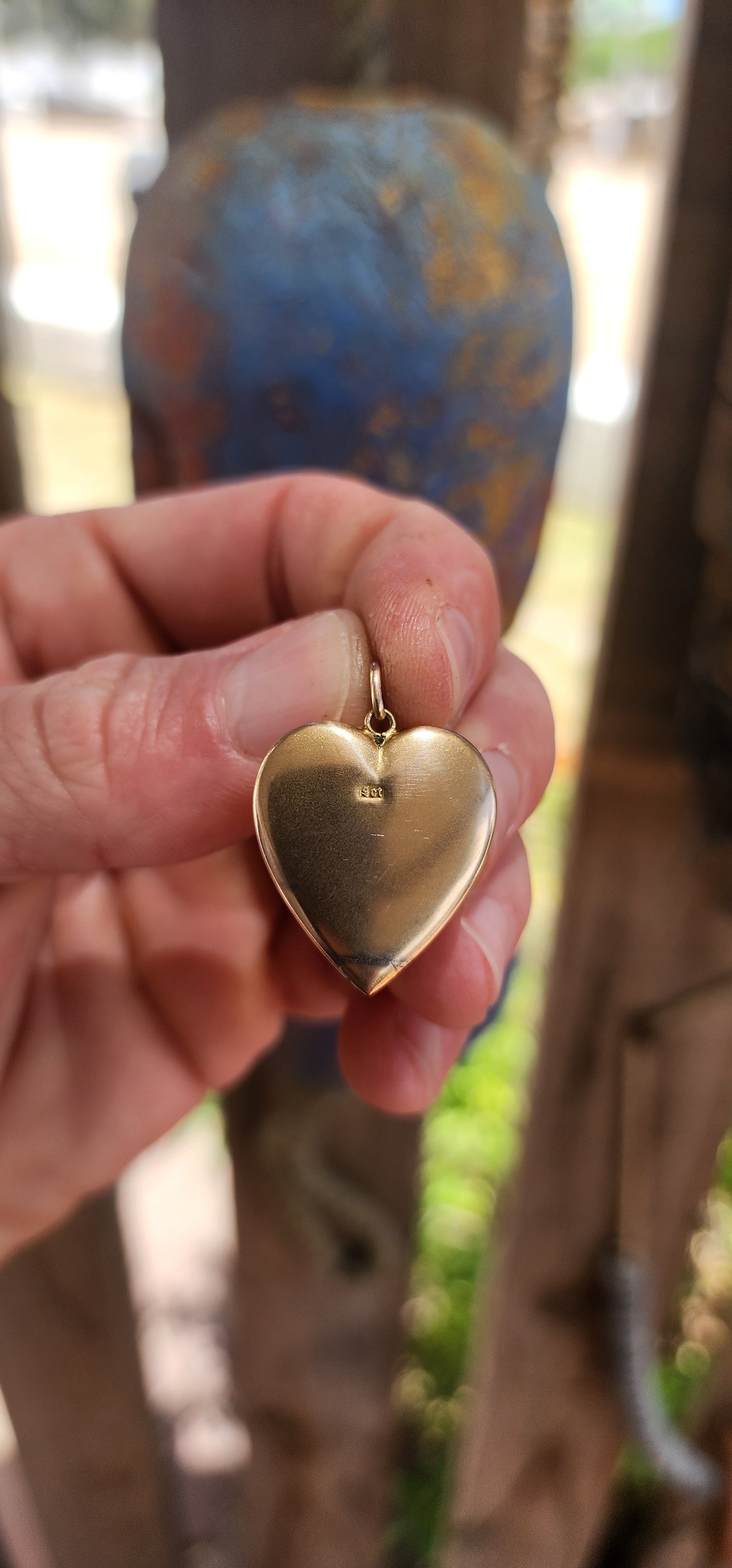A truly breathtaking treasure from the romantic Edwardian era, this antique circa 1900 puffed heart pendant has survived more than 120 years with its beauty, grace, and symbolism entirely intact.