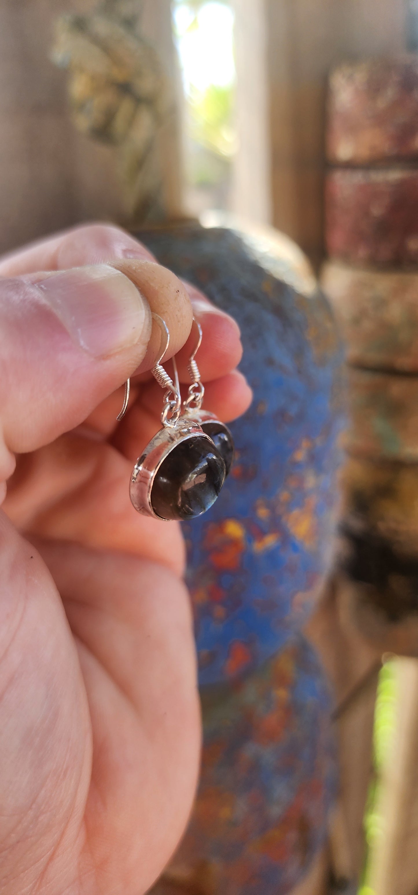 These earrings are what happens when Mother Nature decides to show off and sterling silver decides to join the party!