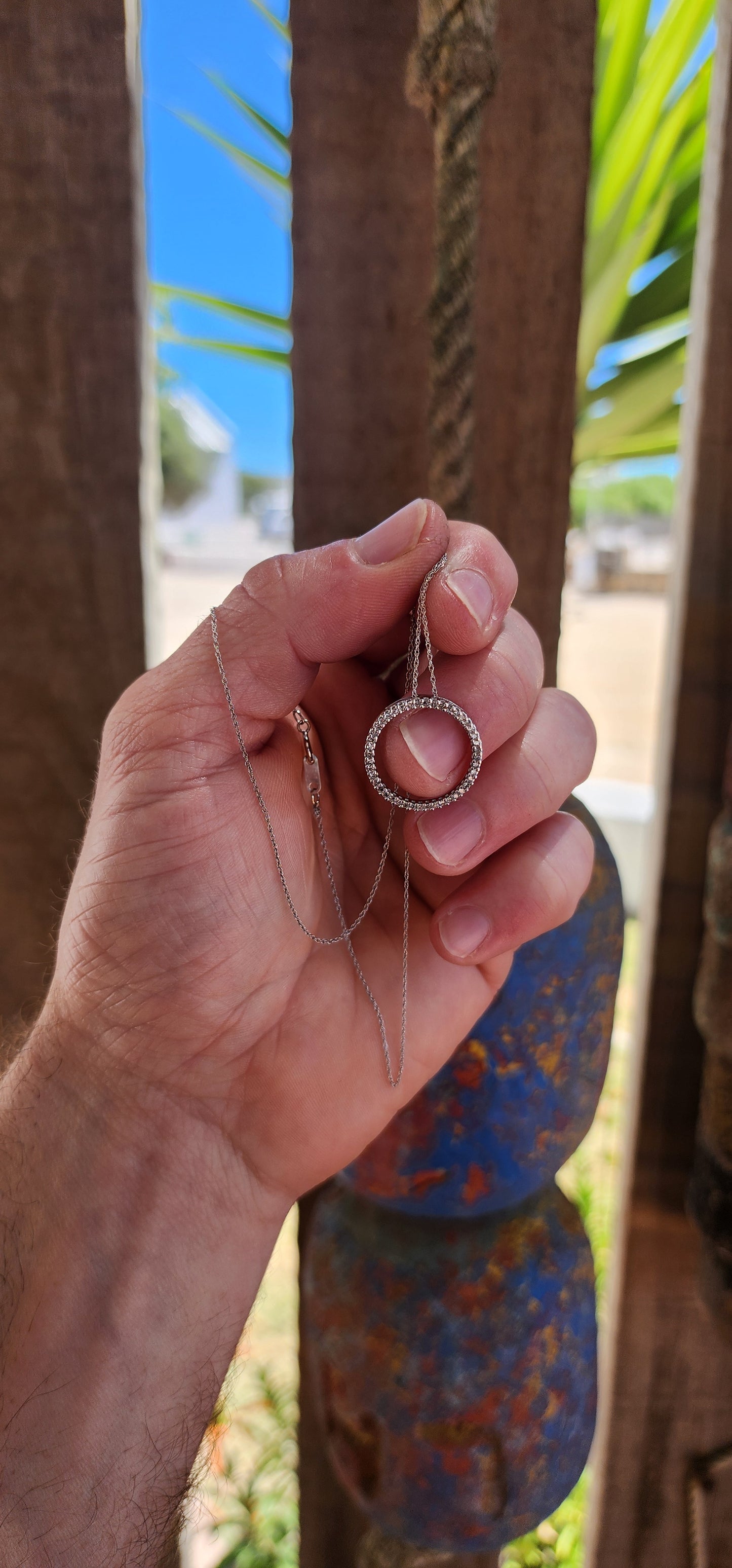 Elegant, timeless, and quietly powerful — this Circle of Life necklace is a beautiful study in symbolism and understated luxury.