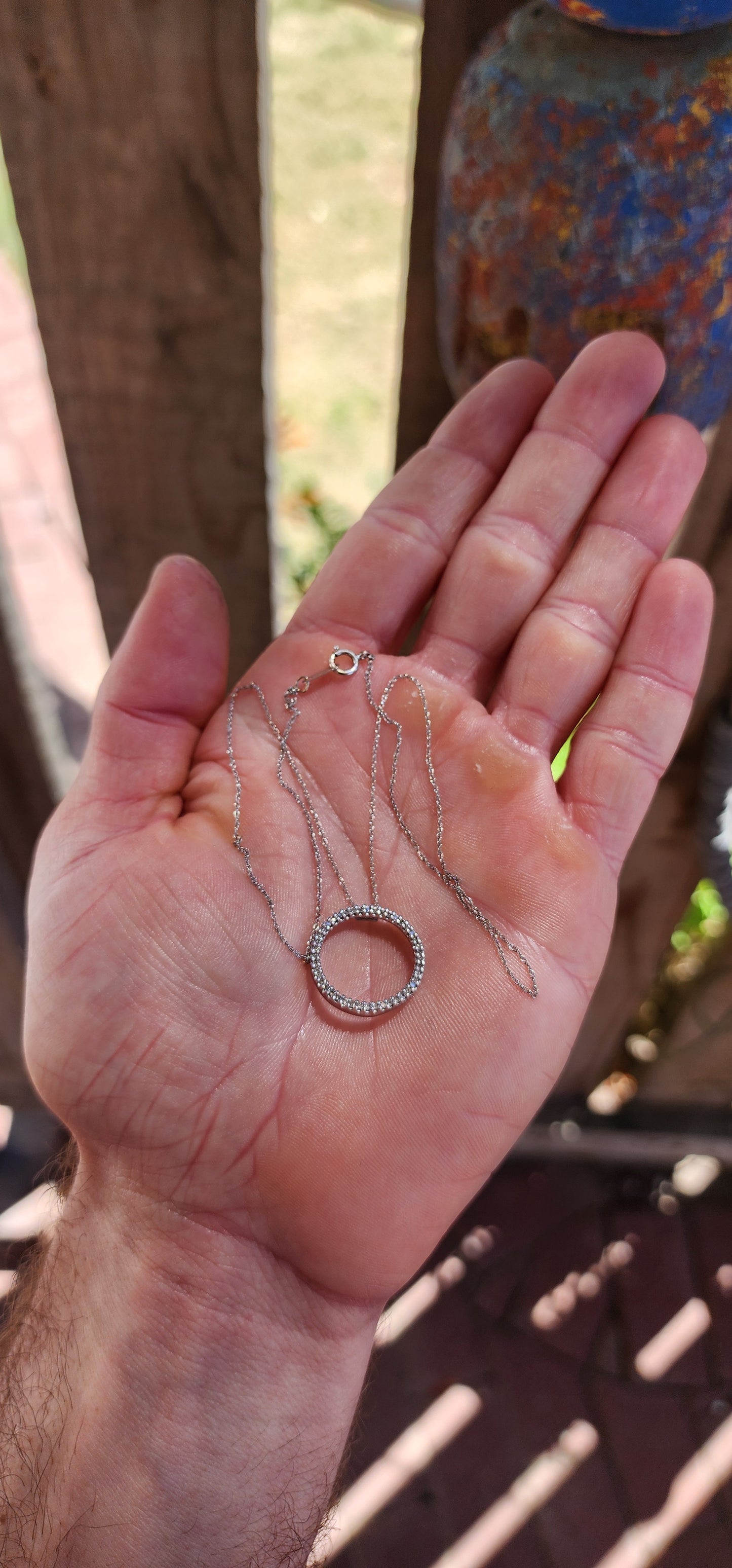 Elegant, timeless, and quietly powerful — this Circle of Life necklace is a beautiful study in symbolism and understated luxury.