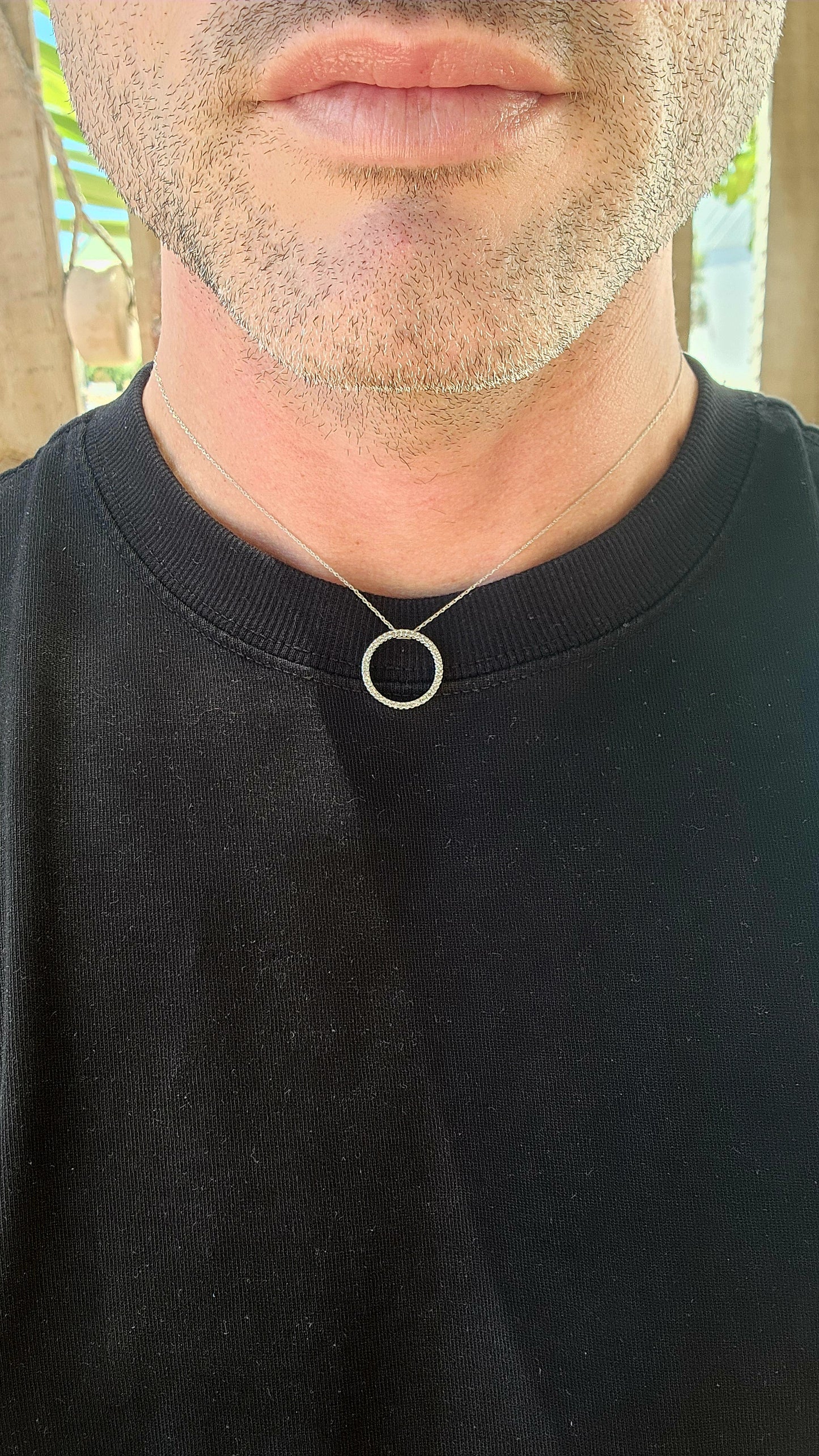 Elegant, timeless, and quietly powerful — this Circle of Life necklace is a beautiful study in symbolism and understated luxury.