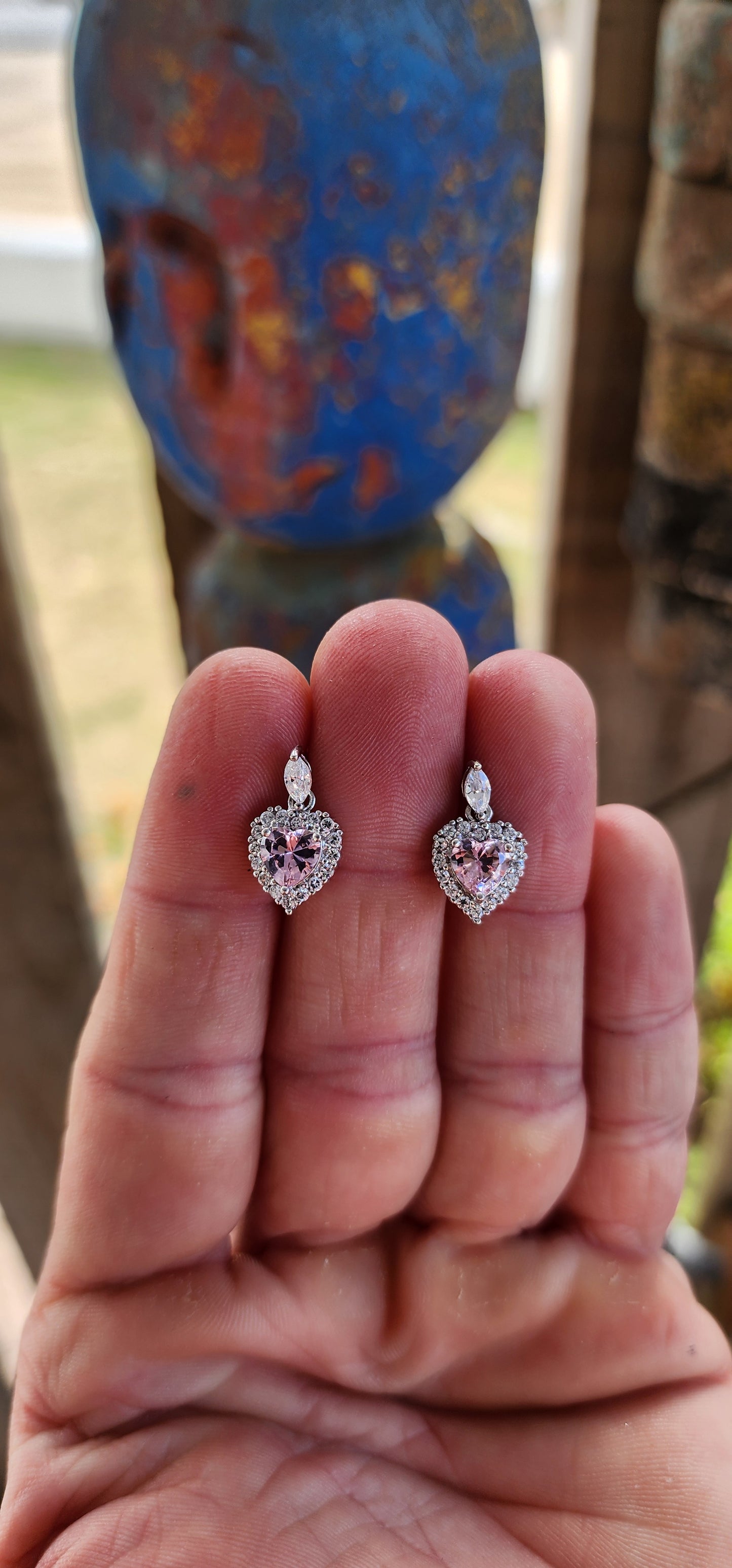 This utterly charming matching heart set is crafted in sterling silver and designed to steal hearts at first glance. Feminine, playful, and endlessly romantic.