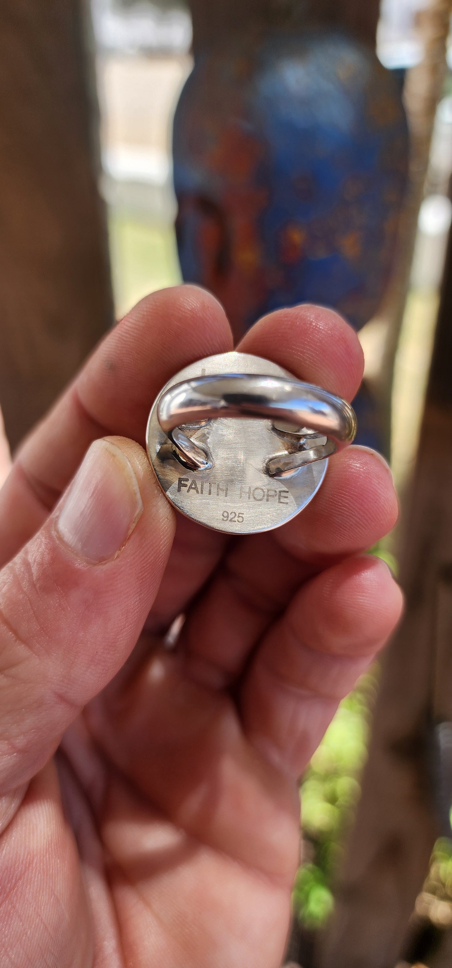 LOVE • FAITH • HOPE — a ring with soul, weight, and meaning!