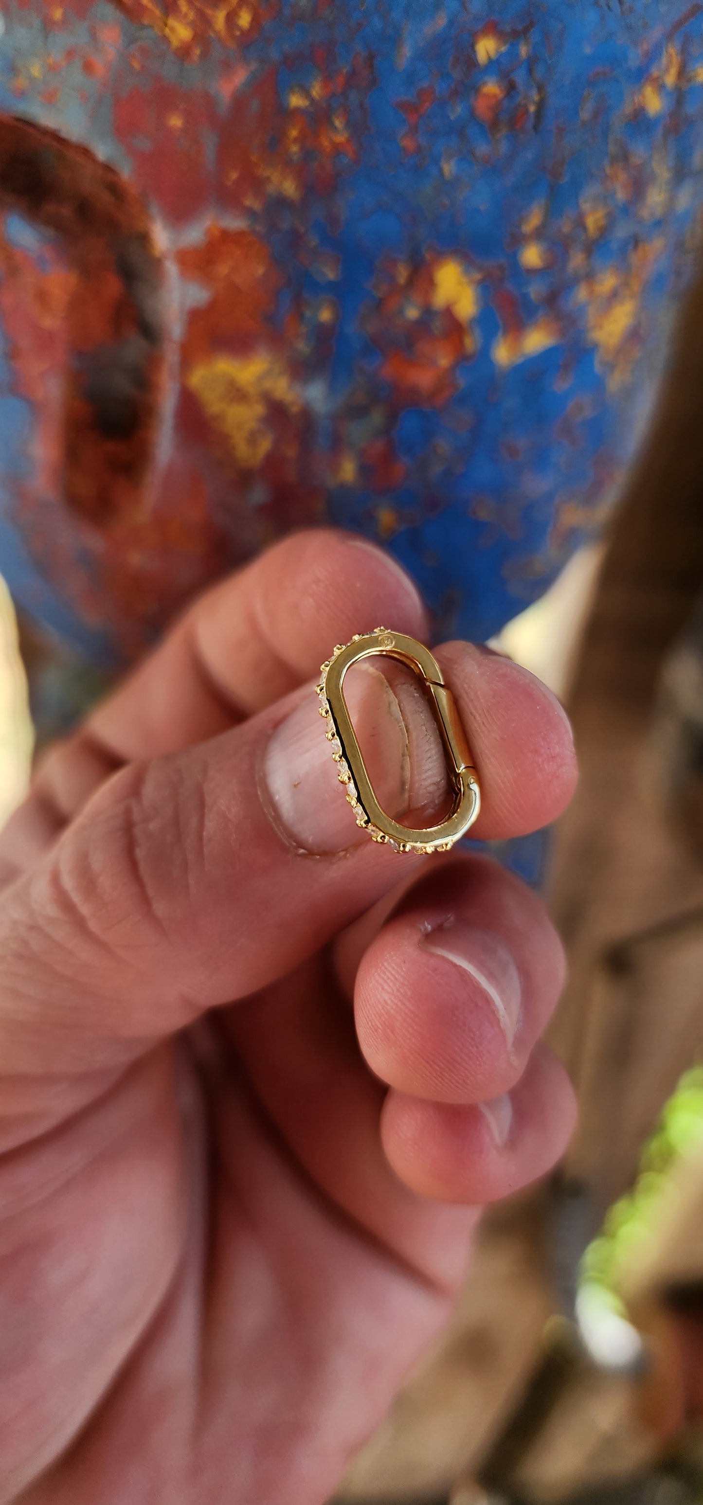 Markus J Custom Enhancer Clasp - Salt & Pepper Diamond Edition.