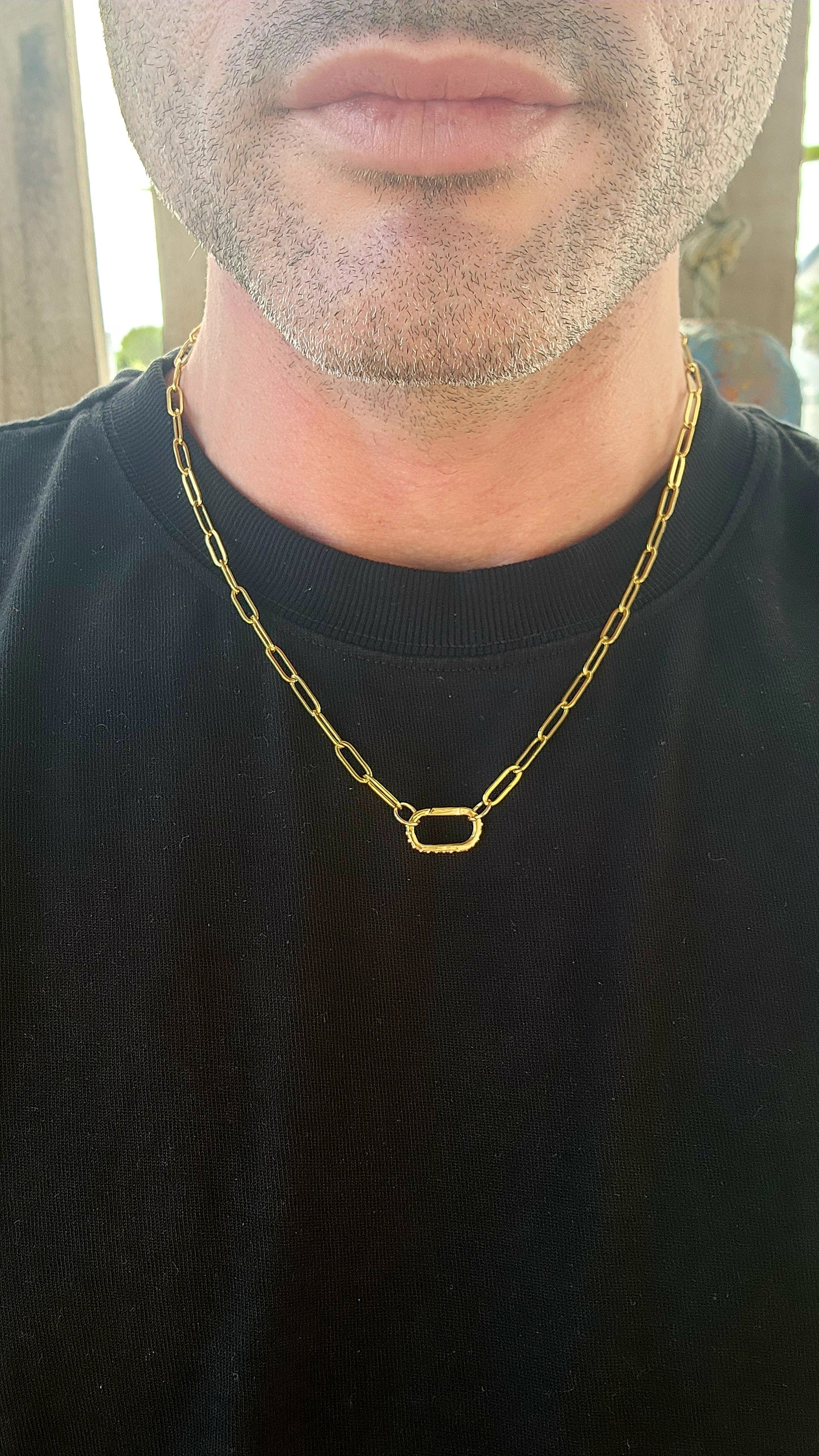 Markus J Custom Enhancer Clasp - Salt & Pepper Diamond Edition.