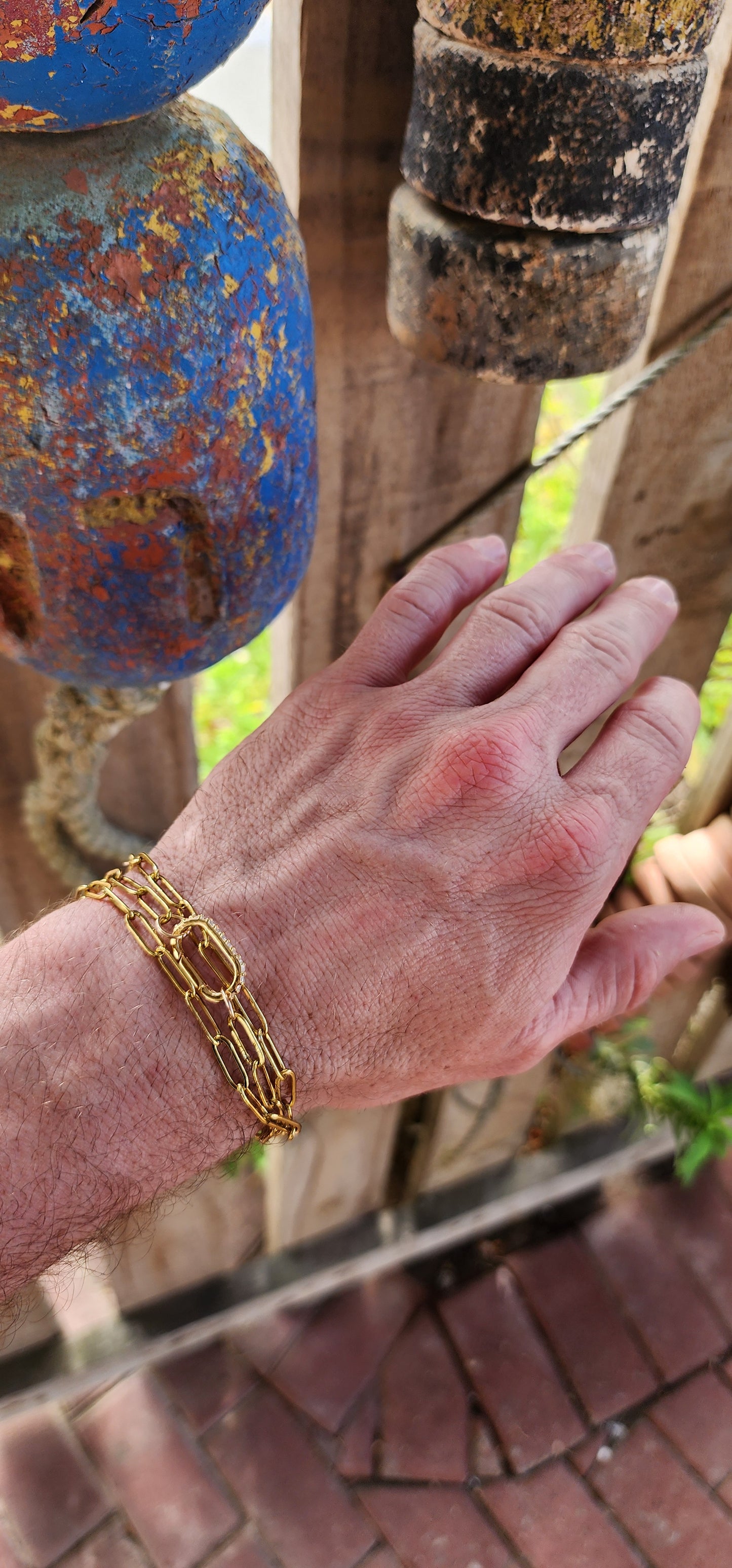 Markus J Custom Enhancer Clasp - Salt & Pepper Diamond Edition.