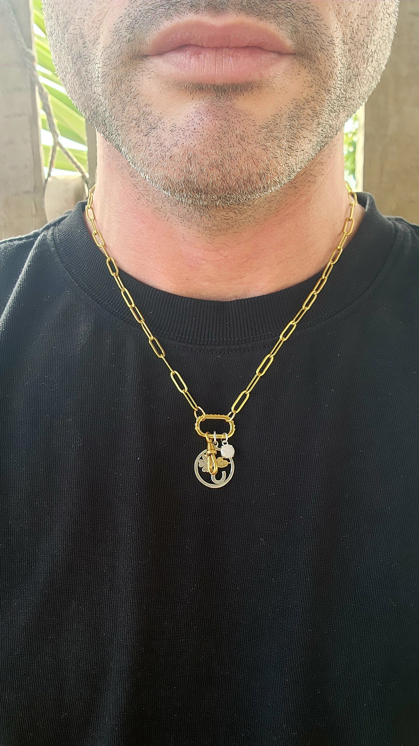 Markus J Custom Enhancer Clasp - Salt & Pepper Diamond Edition.