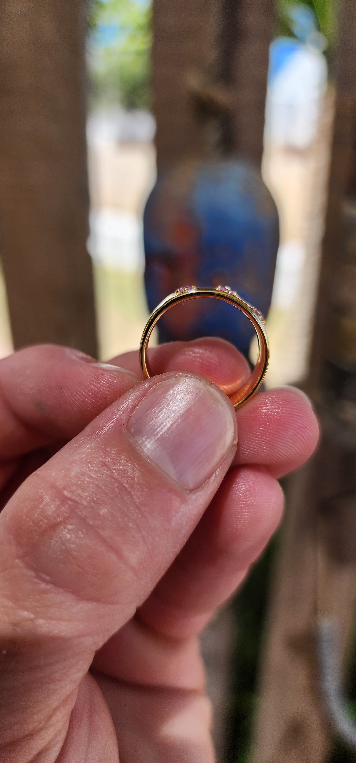 Softly radiant with an old-world soul, this beautiful gypsy-style band is a little treasure with a romantic twist.